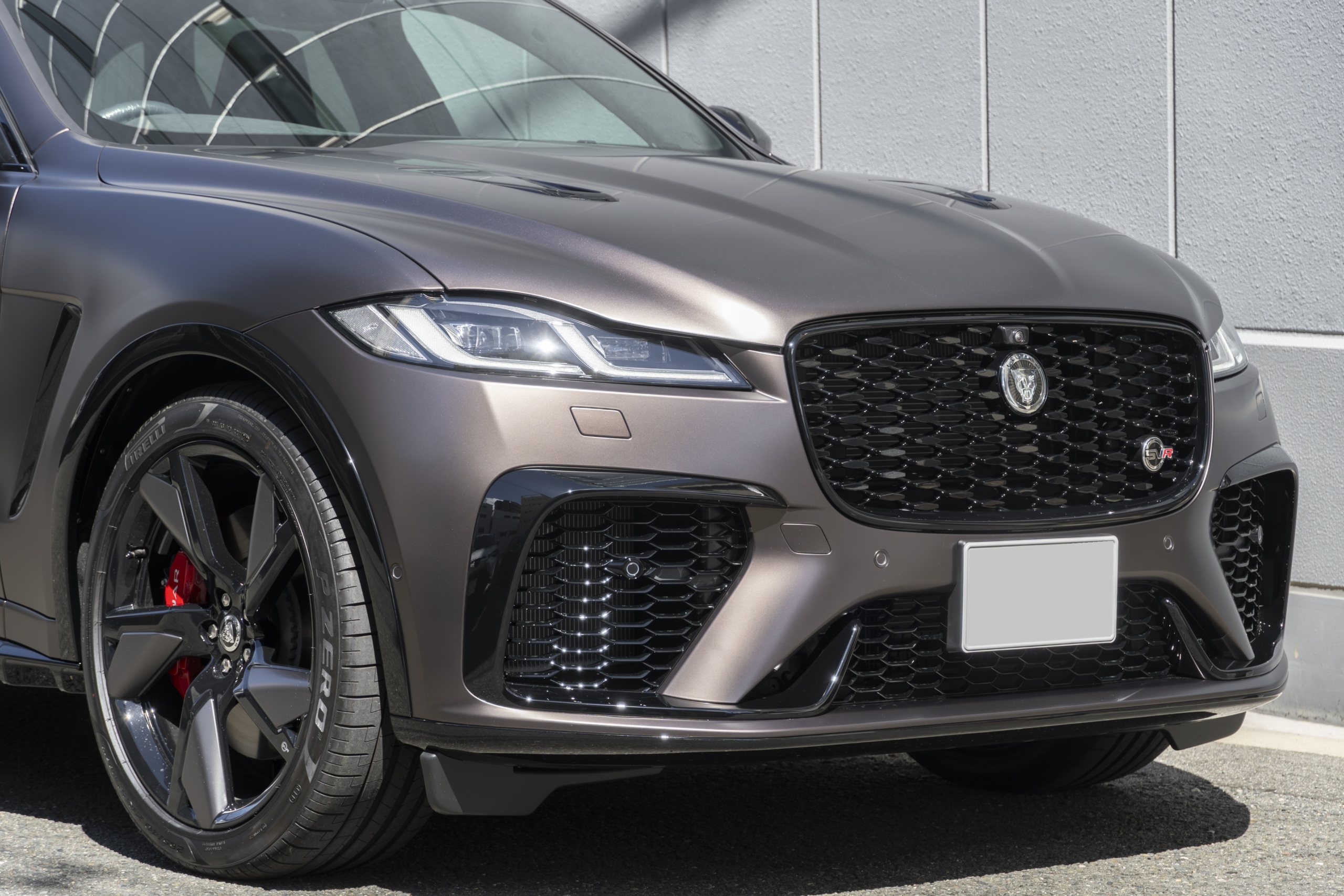 JAGUAR F-Pace SVR MSS サス・プロテクションフィルム・マーヴェラス ブレーキパッド ボンド大阪