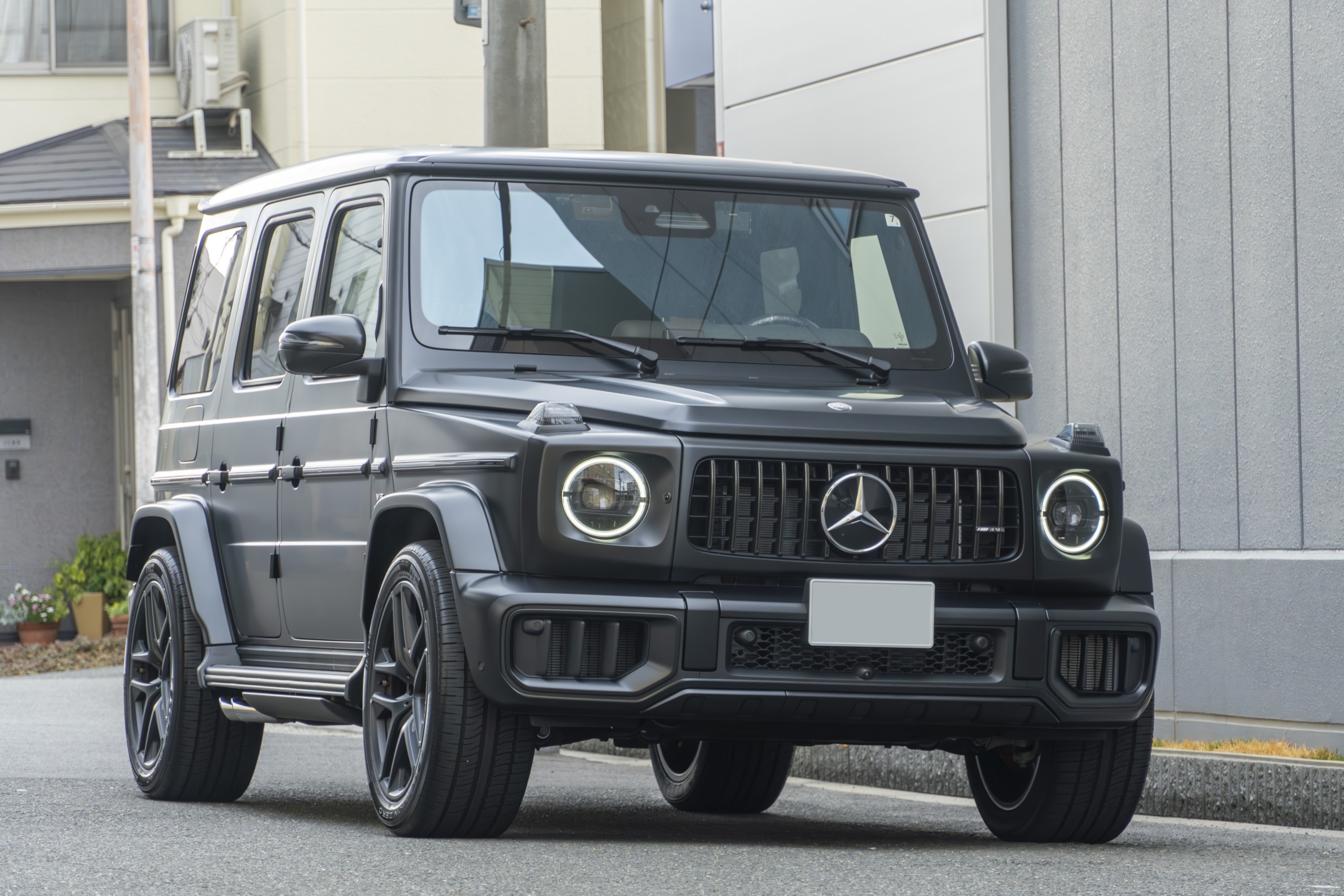 W465 G63 AMG×ダウンサス・スペーサー・低ダストパッド・電動ステップ・ラッピング ボンド大阪