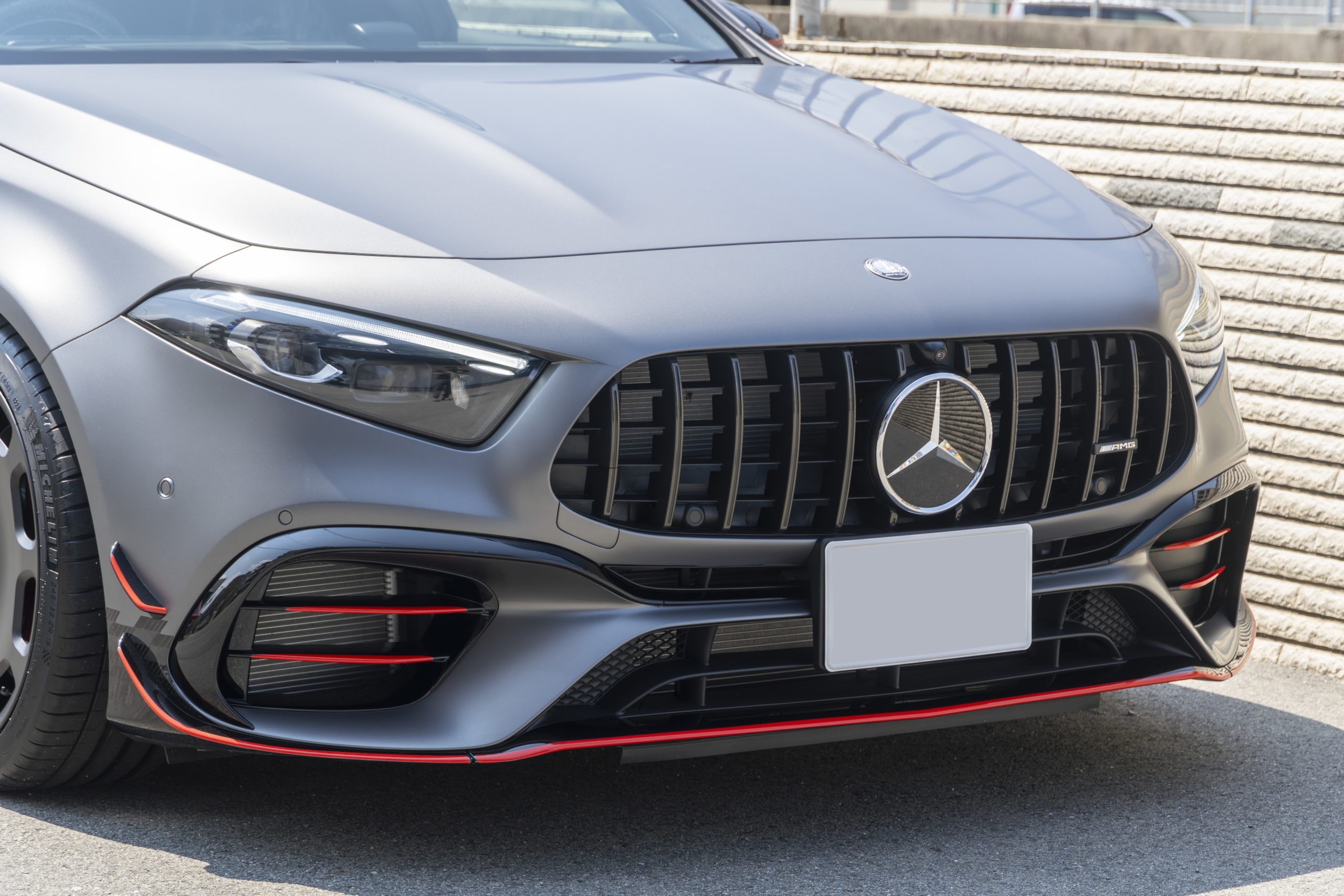 W177 A45S AMG×BC Forged GW01-CXホイール・プロテクションフィルム・低ダストブレーキパッド ボンド大阪