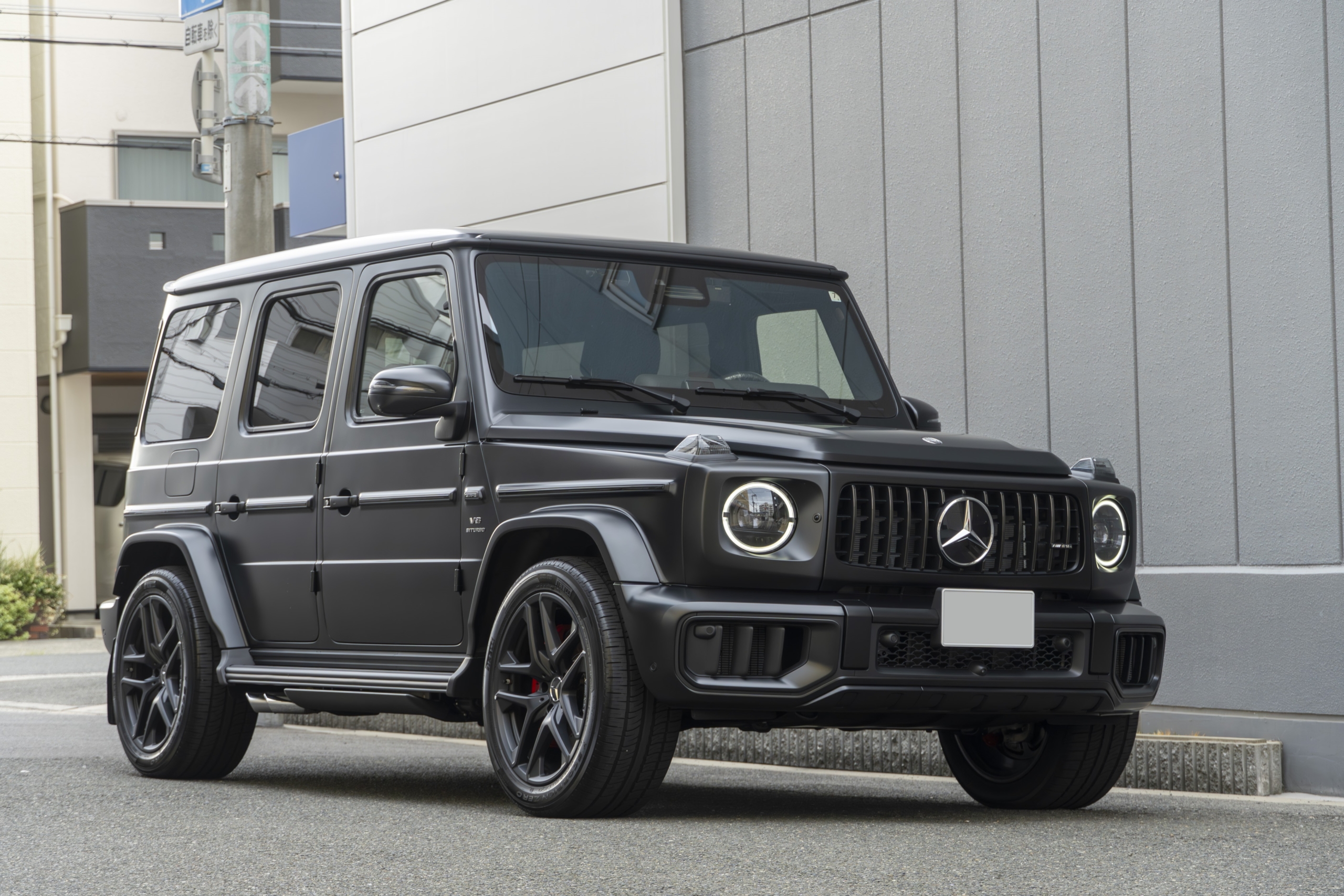 W465 G63 AMG×ダウンサス・スペーサー・低ダストパッド・電動ステップ・ラッピング ボンド大阪