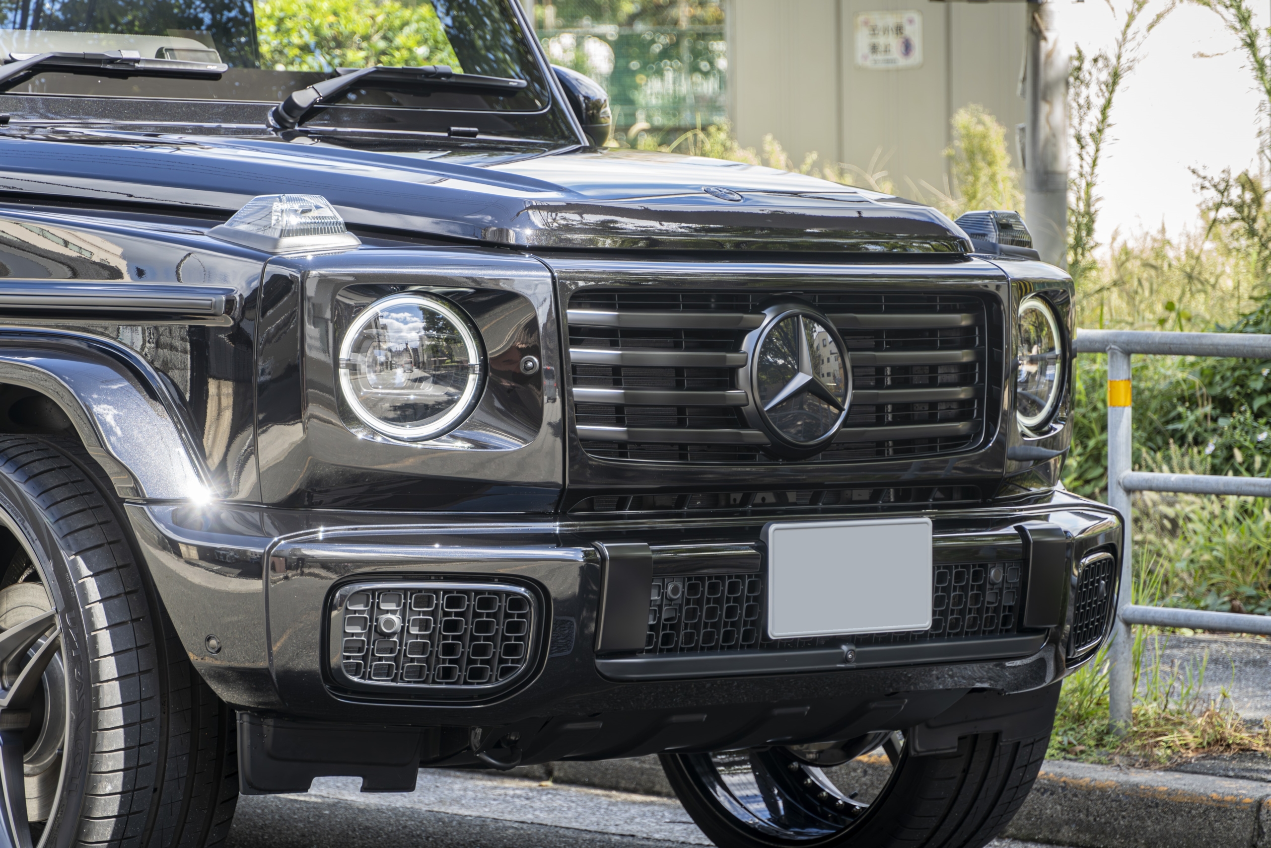 W465 G450d×ナイトPKG・ブラックアウト・電動ステップ・デジタルインナーミラー ボンド大阪