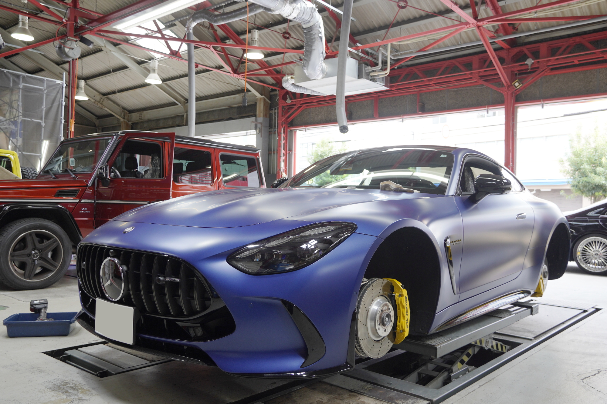 C192 AMG GT63　Hyperforged ホイール交換　カスタム