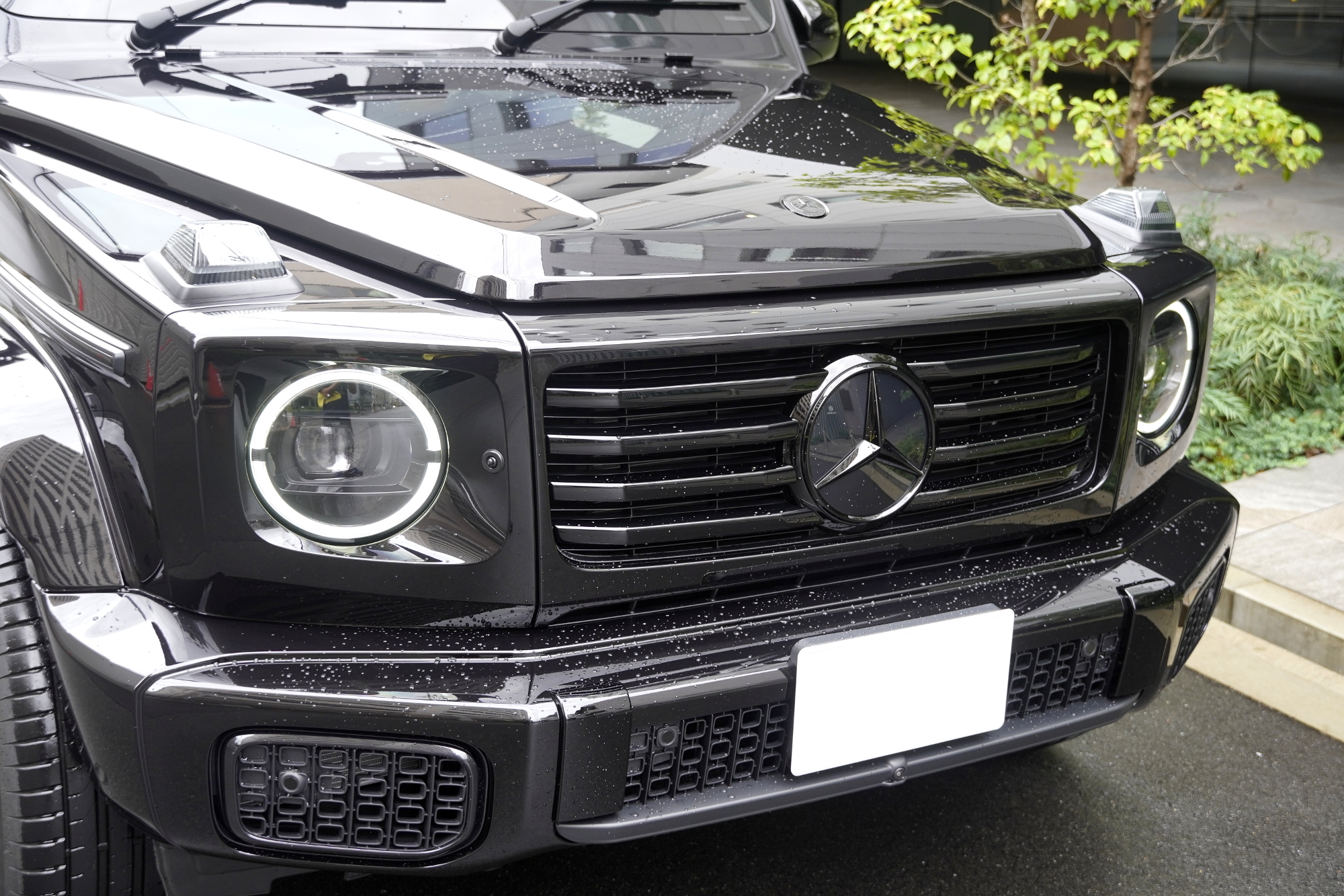 W465 G450d ブラックアウト　電動サイドステップ　インナーブラックライト　カスタム