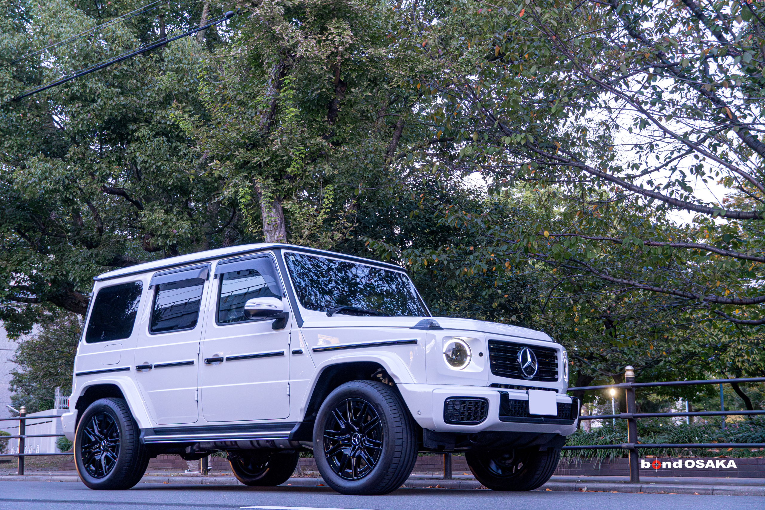 W465　G450d　ブラックアウト　ヒッチメンバー　カスタム