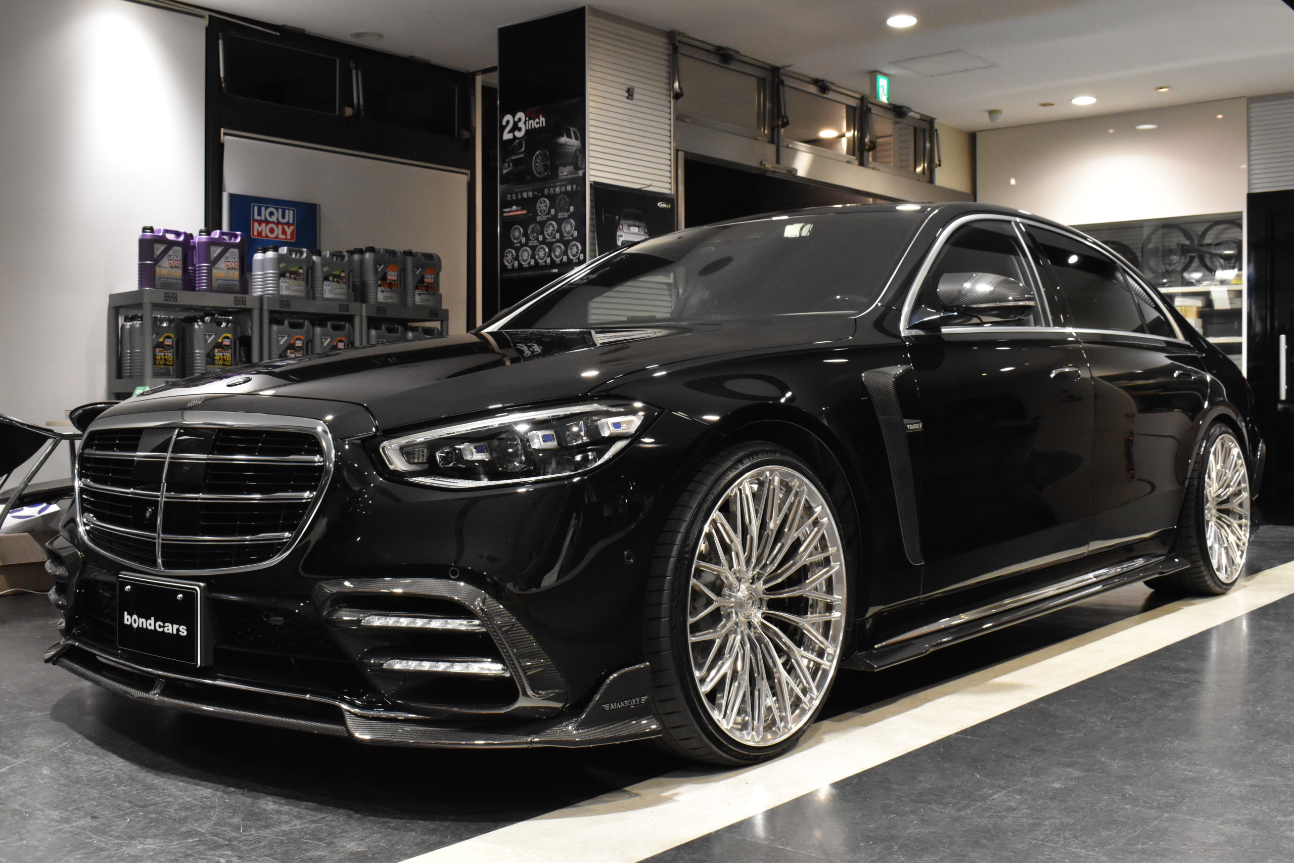 S500L AMGライン リアコンフォートパッケージ MANSORYエアロキット AL13 22インチアルミホイール ローダウン