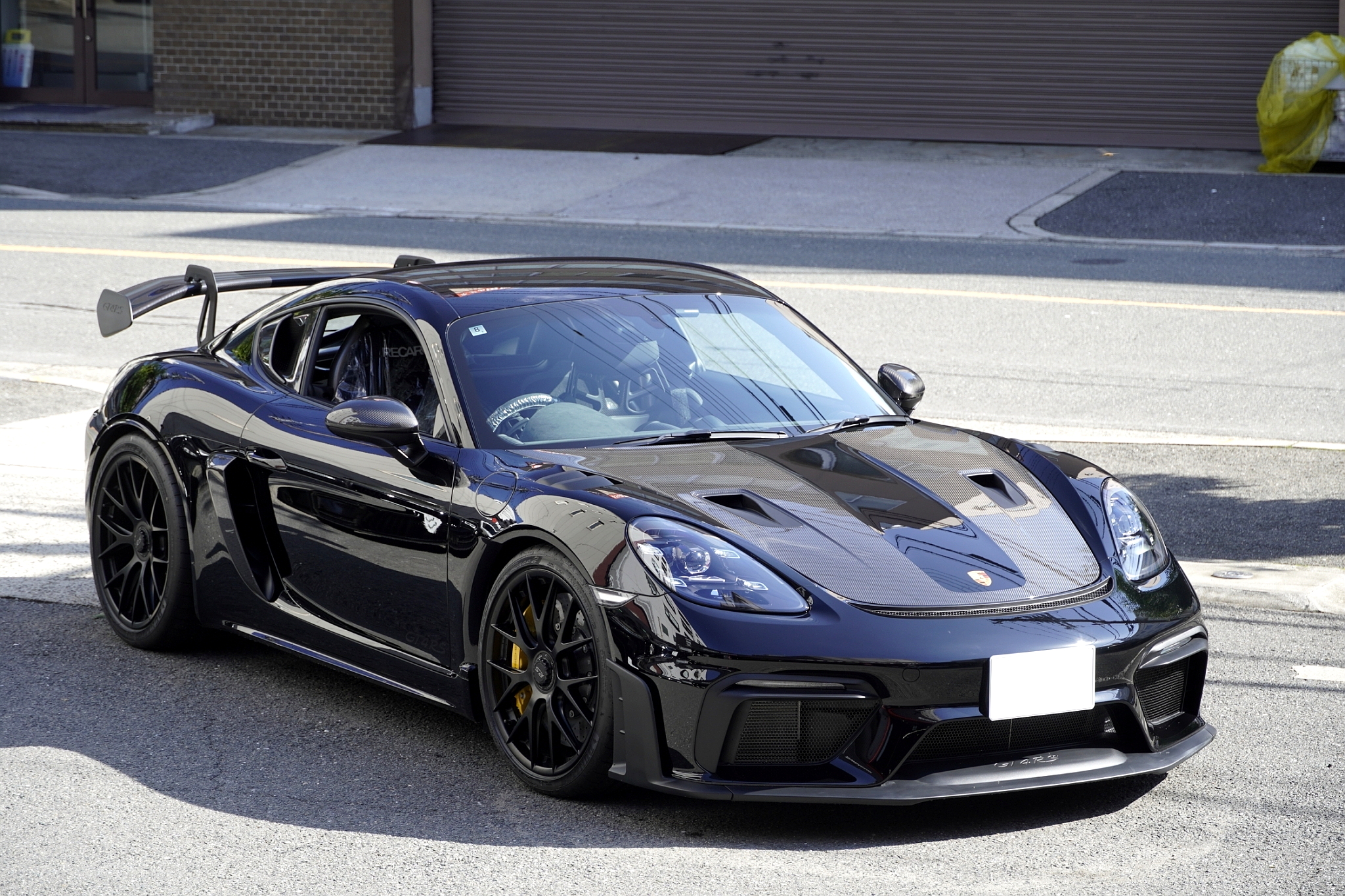 718　ケイマン　GT4RS　レカロ　マフラー　バルブ　カスタム