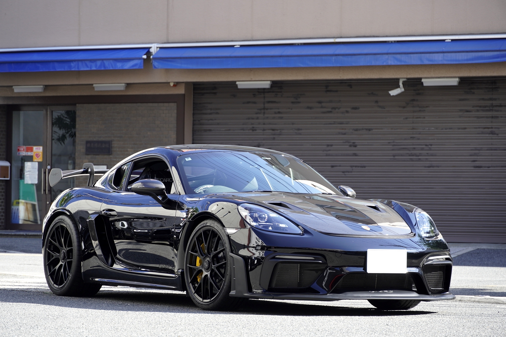 718　ケイマン　GT4RS　レカロ　マフラー　バルブ　カスタム