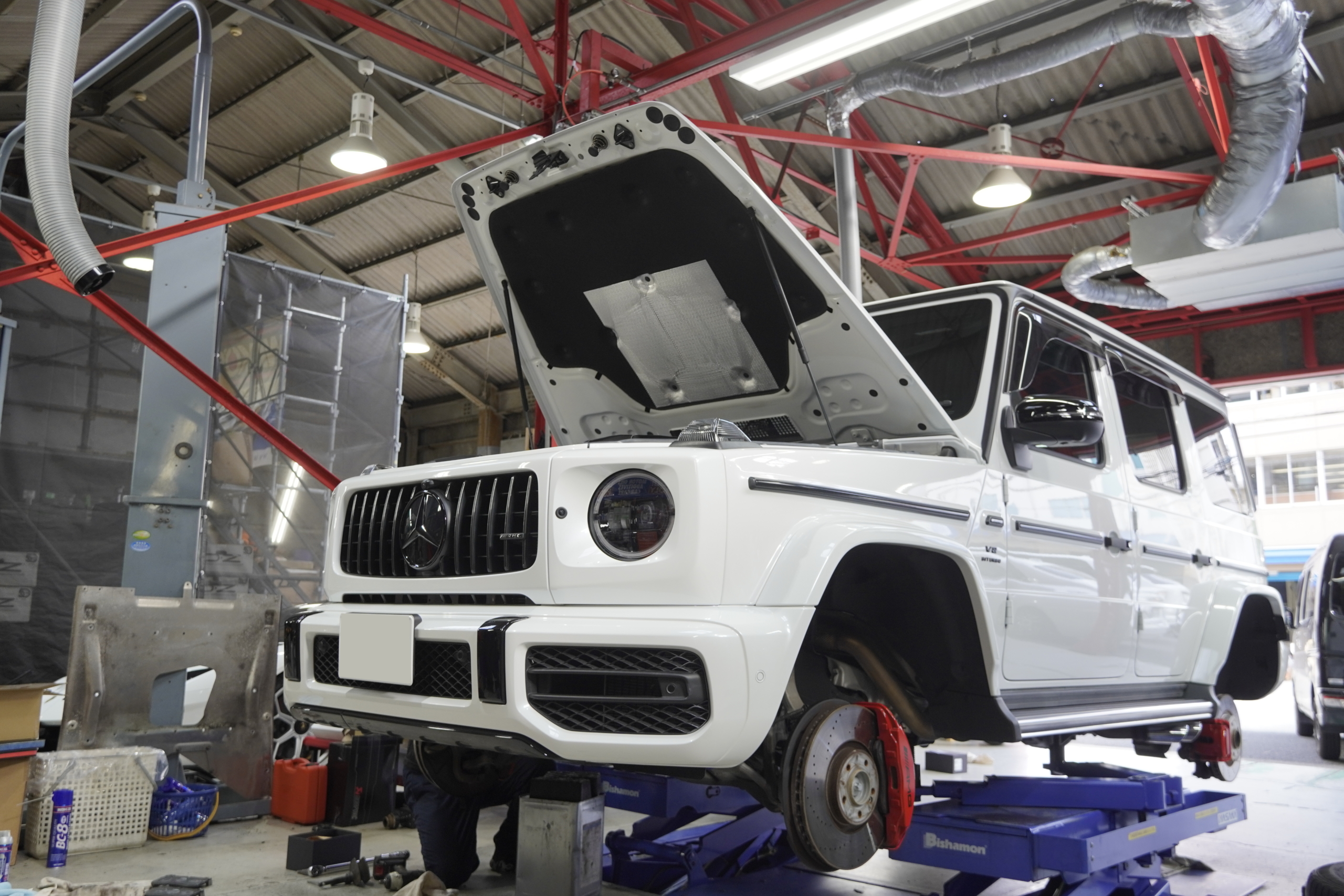 W463A G63 VOSSEN ホイール 22インチ 低ダストパッド カスタム