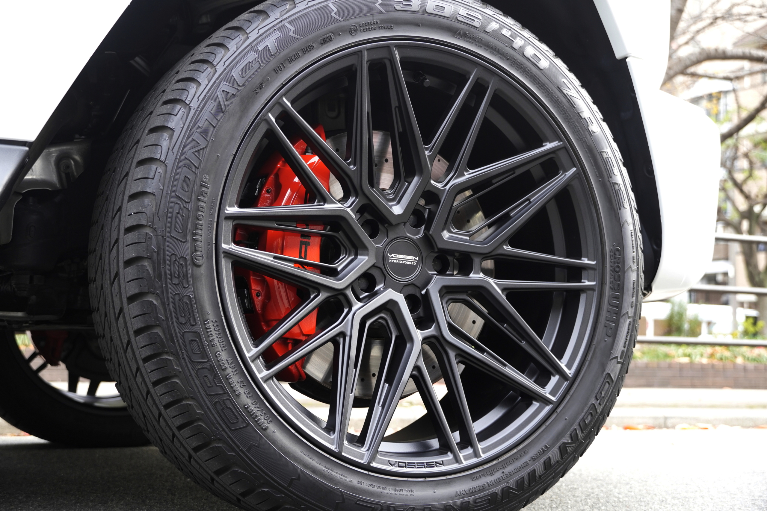 W463A G63 VOSSEN ホイール 22インチ 低ダストパッド カスタム