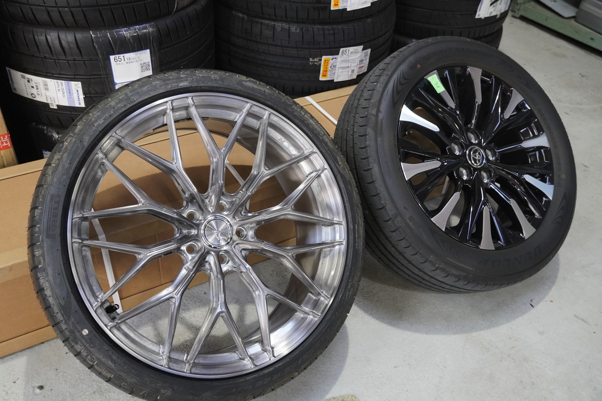 40系 アルファード AKforged 22インチ ホイール カスタム