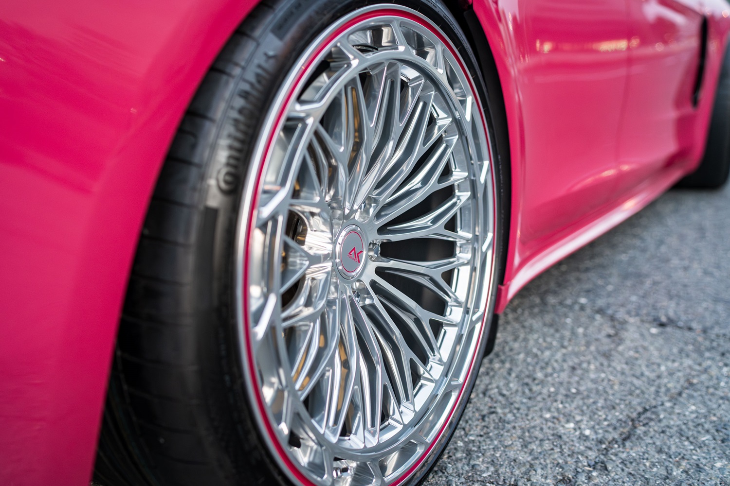 ポルシェ　971　パナメーラ　AKforged 22インチ　ホイール交換　カスタム
