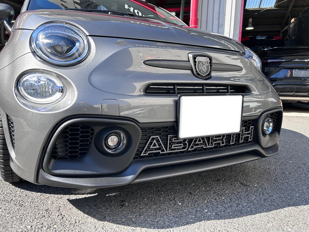 アバルト　695　LED化　デジタルインナーミラー　バックカメラ　カスタム