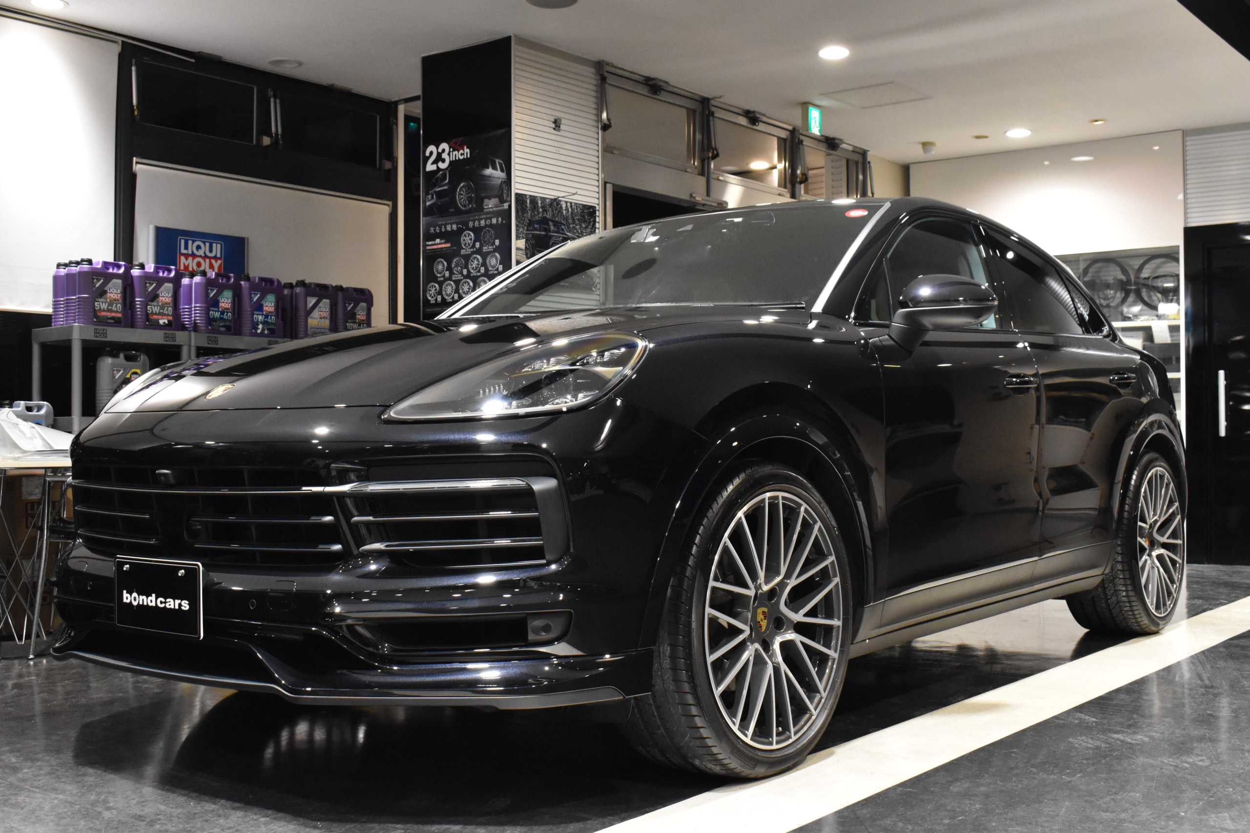 Porsche Cayenne Coupe　エアサス　スポーツエギゾースト　２２インチAW　LEDヘッドライト　14Wayコンフォートシート　テックアートフロントリップ　地デジ　レーダー＆ドライブレコーダー