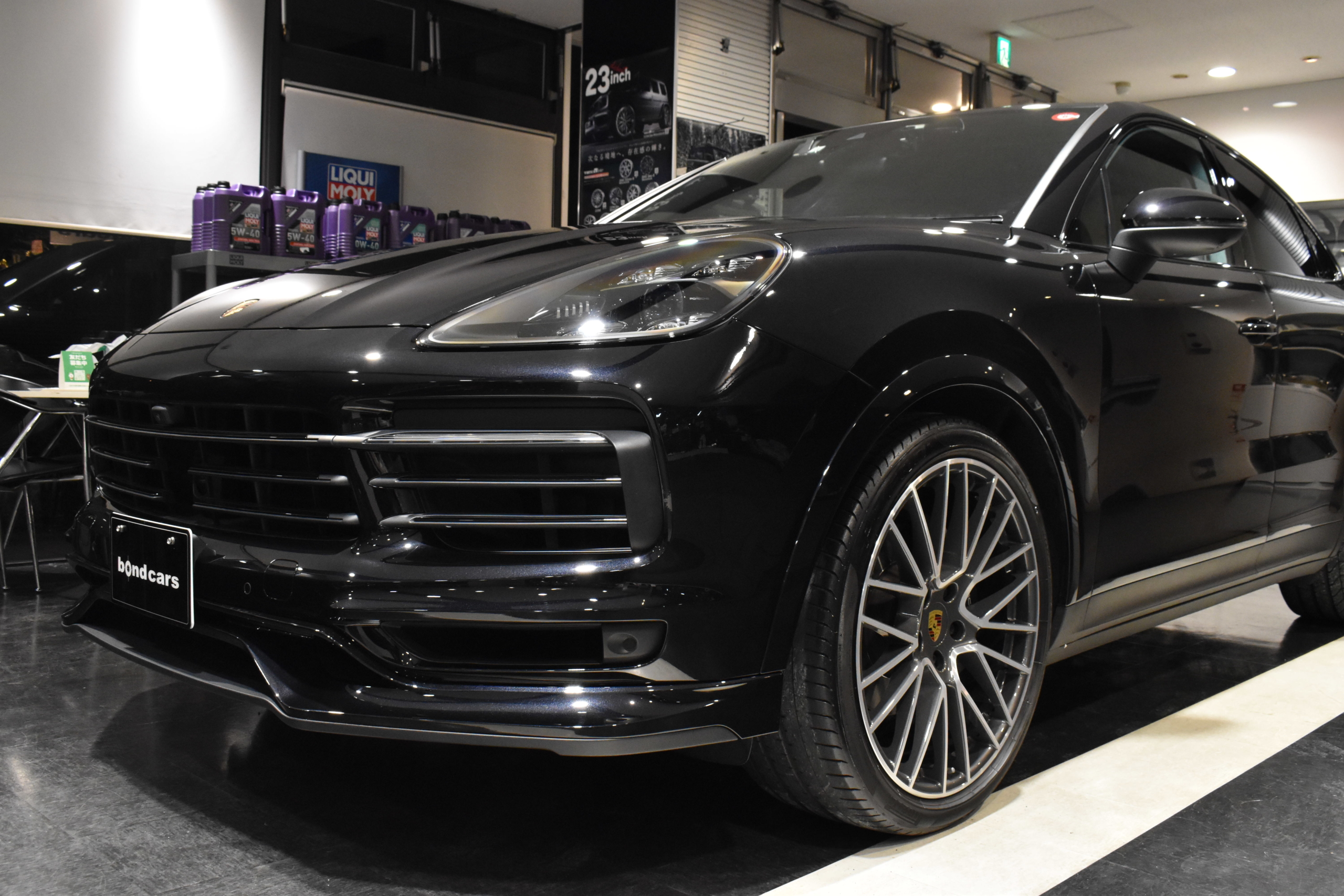 Porsche Cayenne Coupe　エアサス　スポーツエギゾースト　２２インチAW　LEDヘッドライト　14Wayコンフォートシート　テックアートフロントリップ　地デジ　レーダー＆ドライブレコーダー