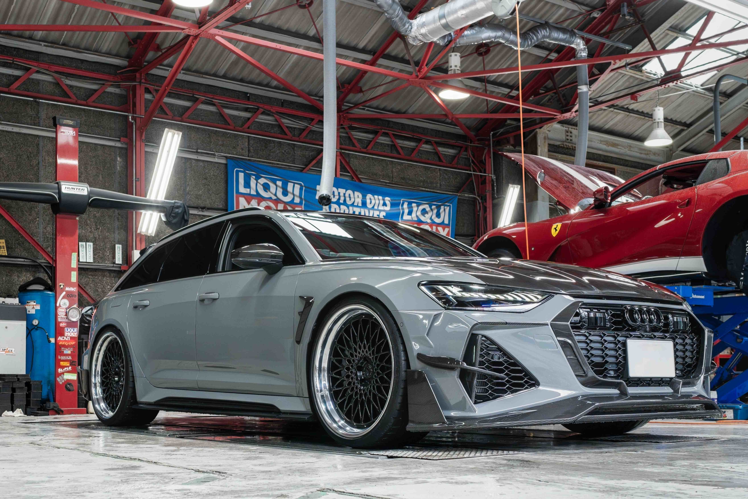 アウディ RS6 アバント AL13 ホイール　カスタム