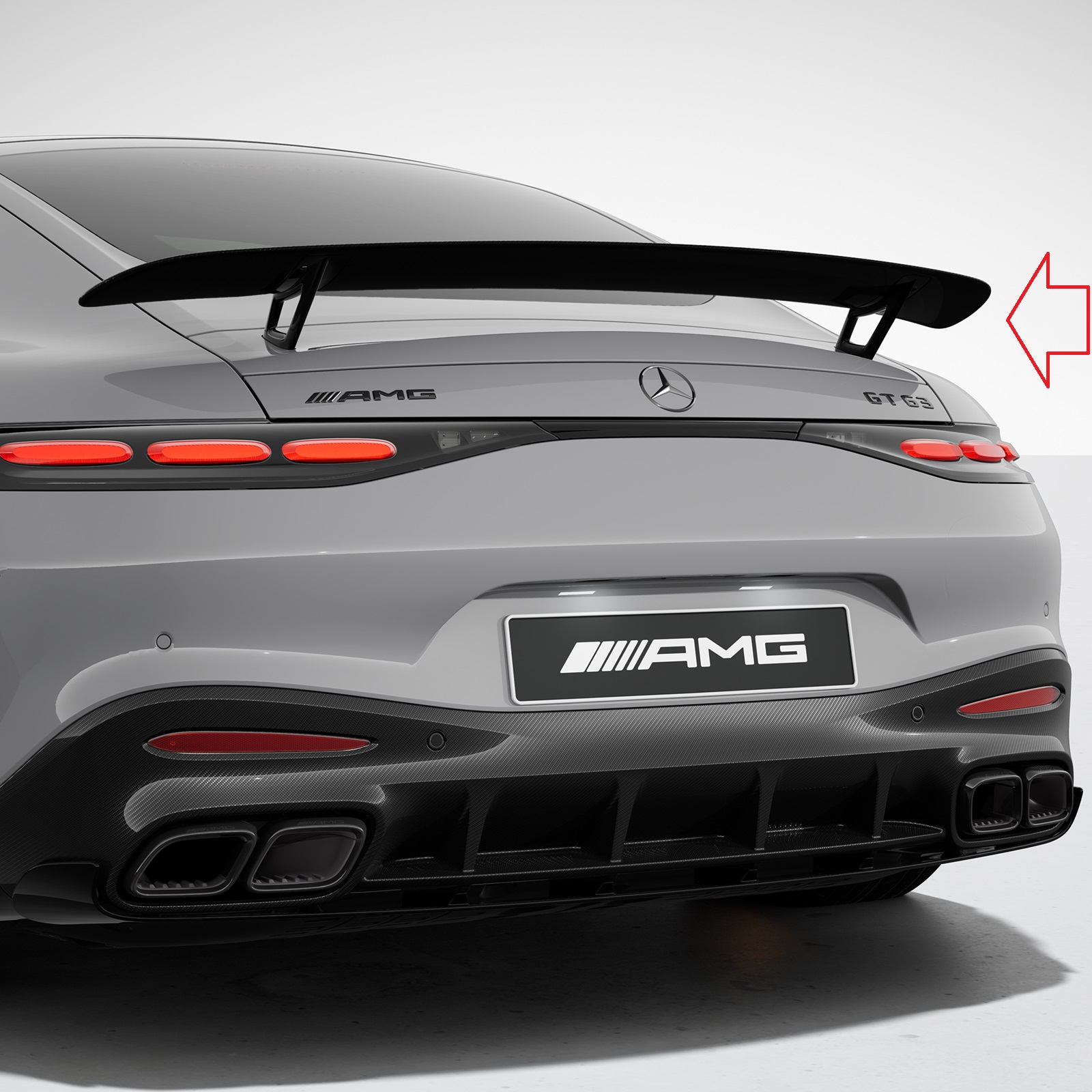 AMG GT63　リアウィング　カスタム