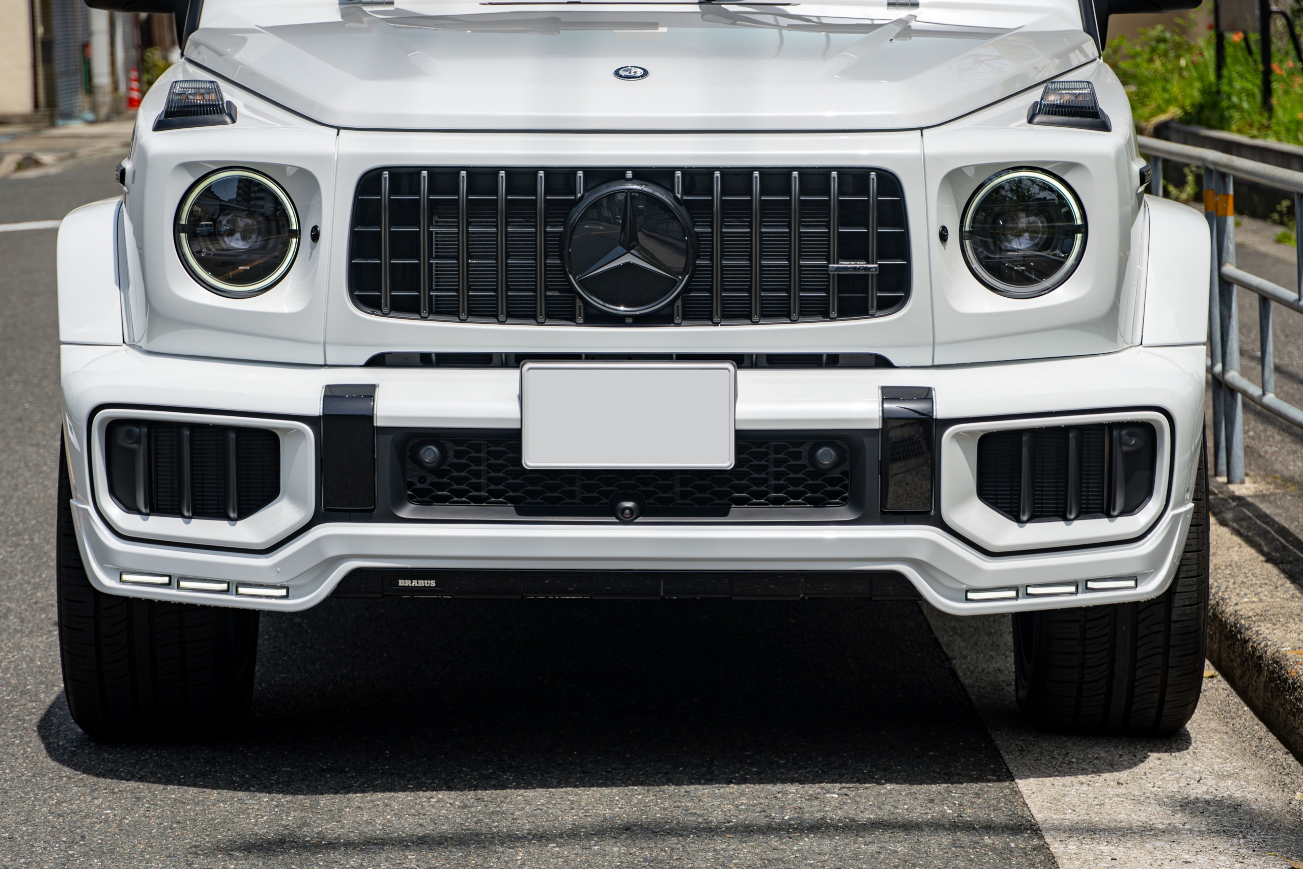 W465 G63 AMG×BRABUS フロントスポイラー　ゲレンデ ボンド大阪