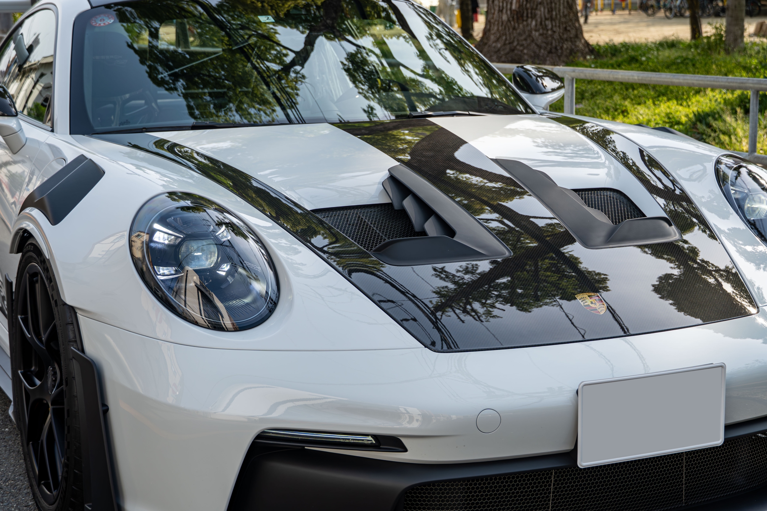 Porsche 992 GT3RS×プロテクションフィルム施工 ボンド大阪