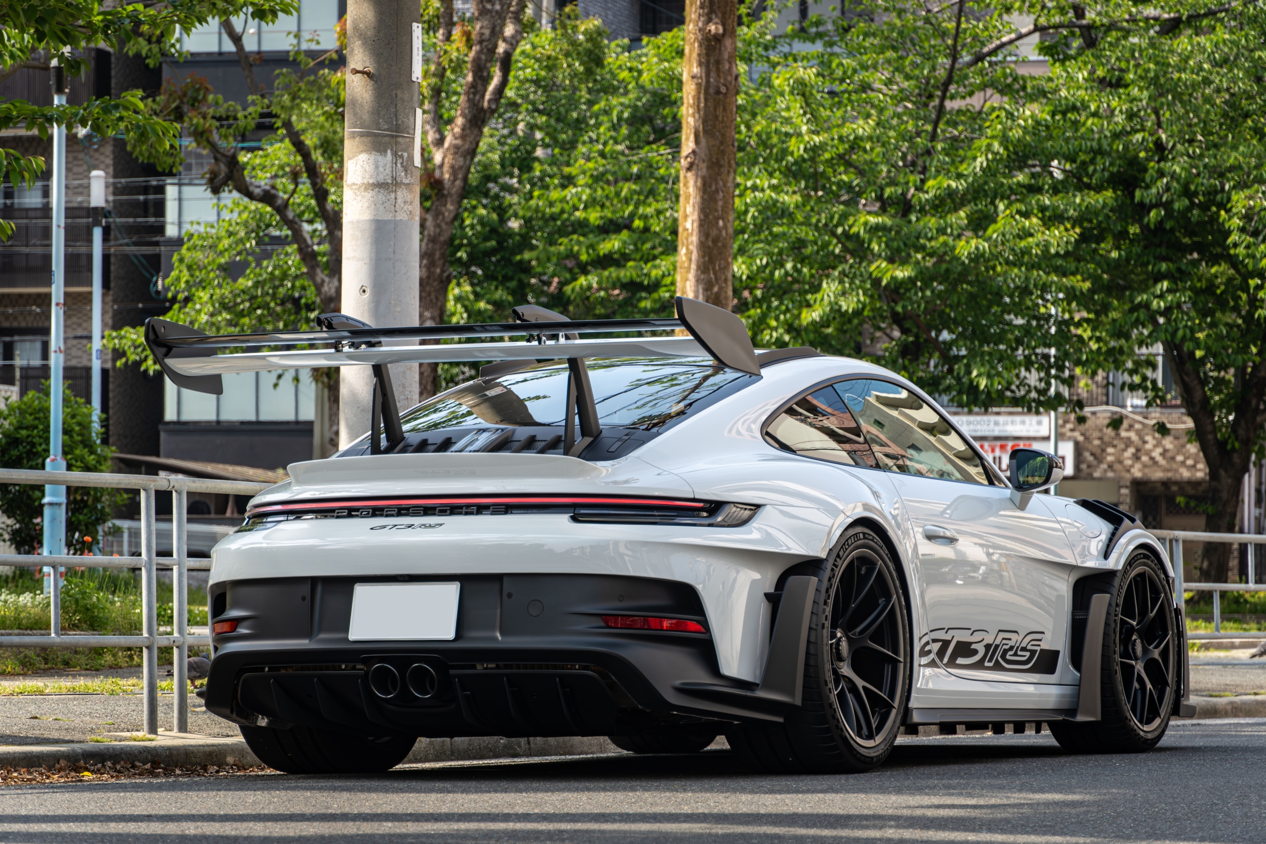 Porsche 992 GT3RS×プロテクションフィルム施工 ボンド大阪