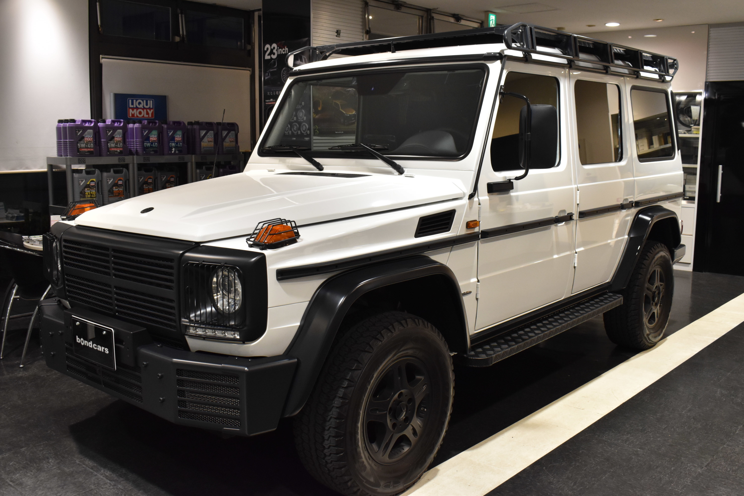 G350dプロフェッショナル 463台限定車 並行輸入車 スチールサイドステップ パナソニック9インチナビ クラッシックグリル ホイールスペーサー