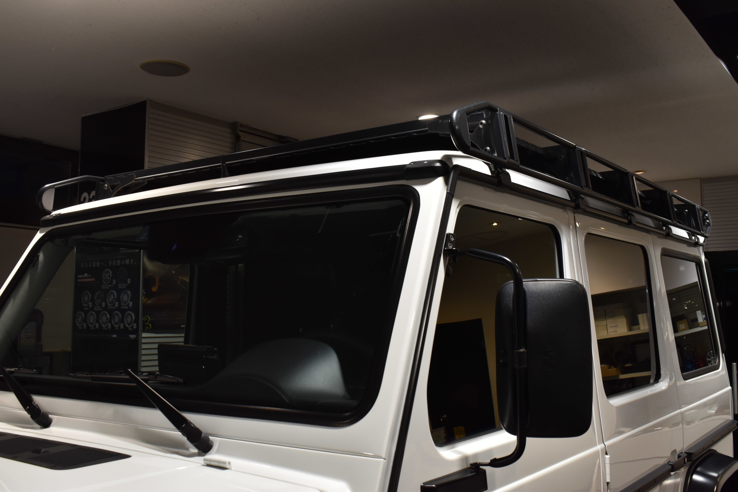 G350dプロフェッショナル 463台限定車 並行輸入車 スチールサイドステップ パナソニック9インチナビ クラッシックグリル ホイールスペーサー