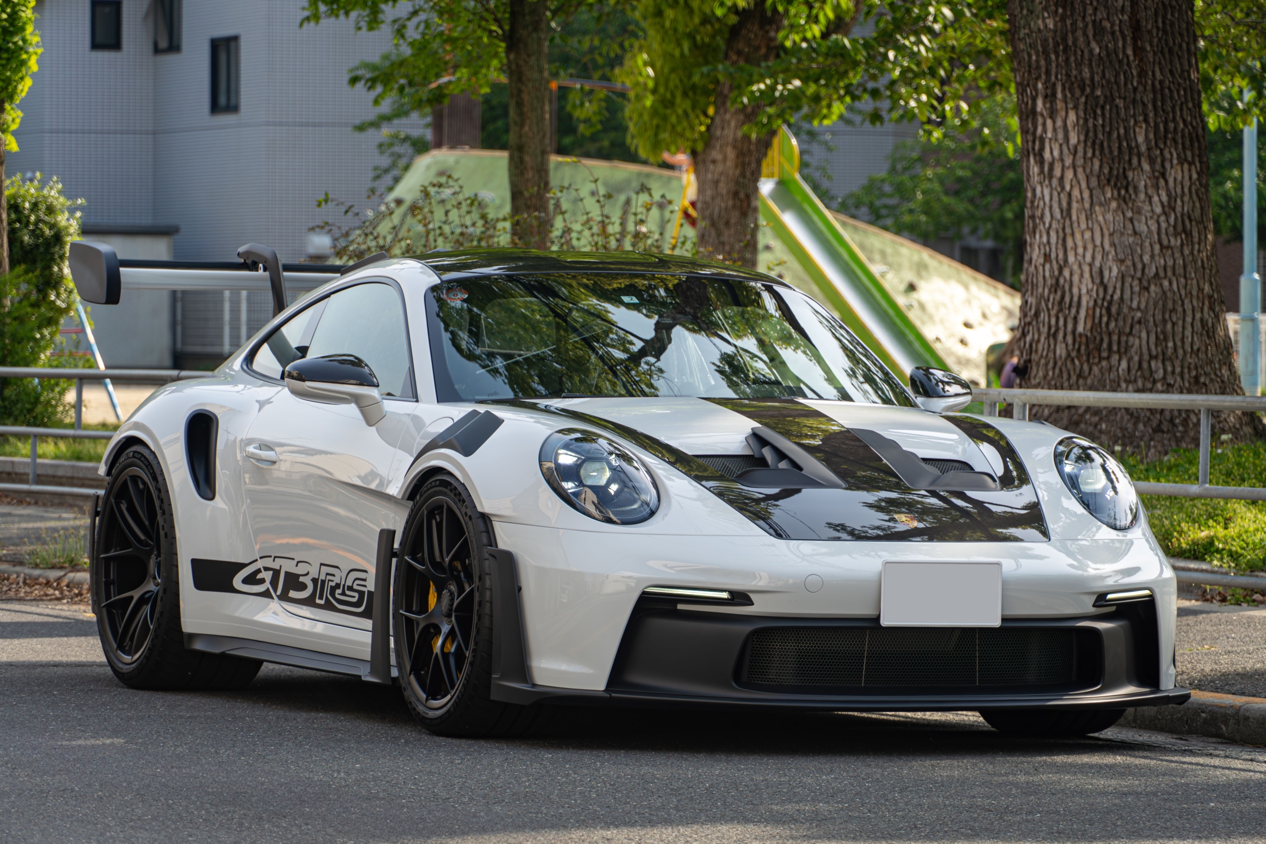 Porsche 992 GT3RS×プロテクションフィルム施工 ボンド大阪