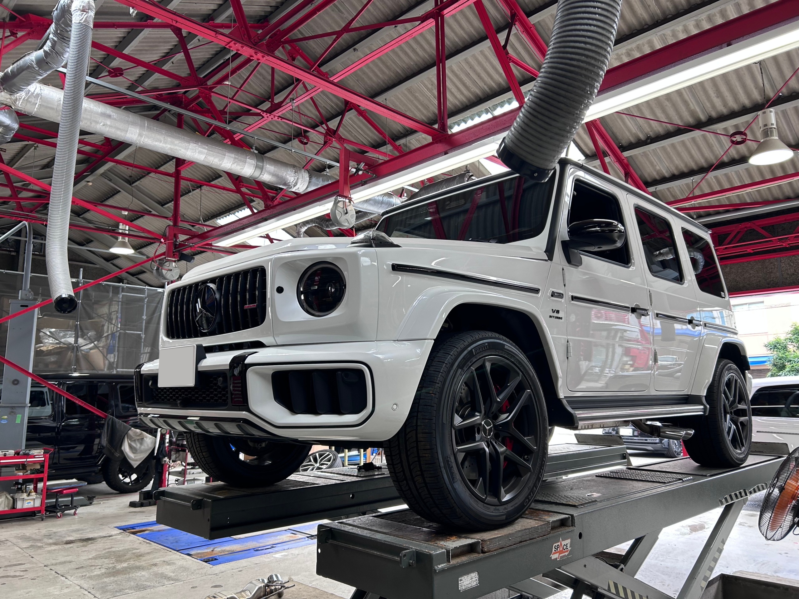 W465 G63 BRABUS マフラー交換　カスタム