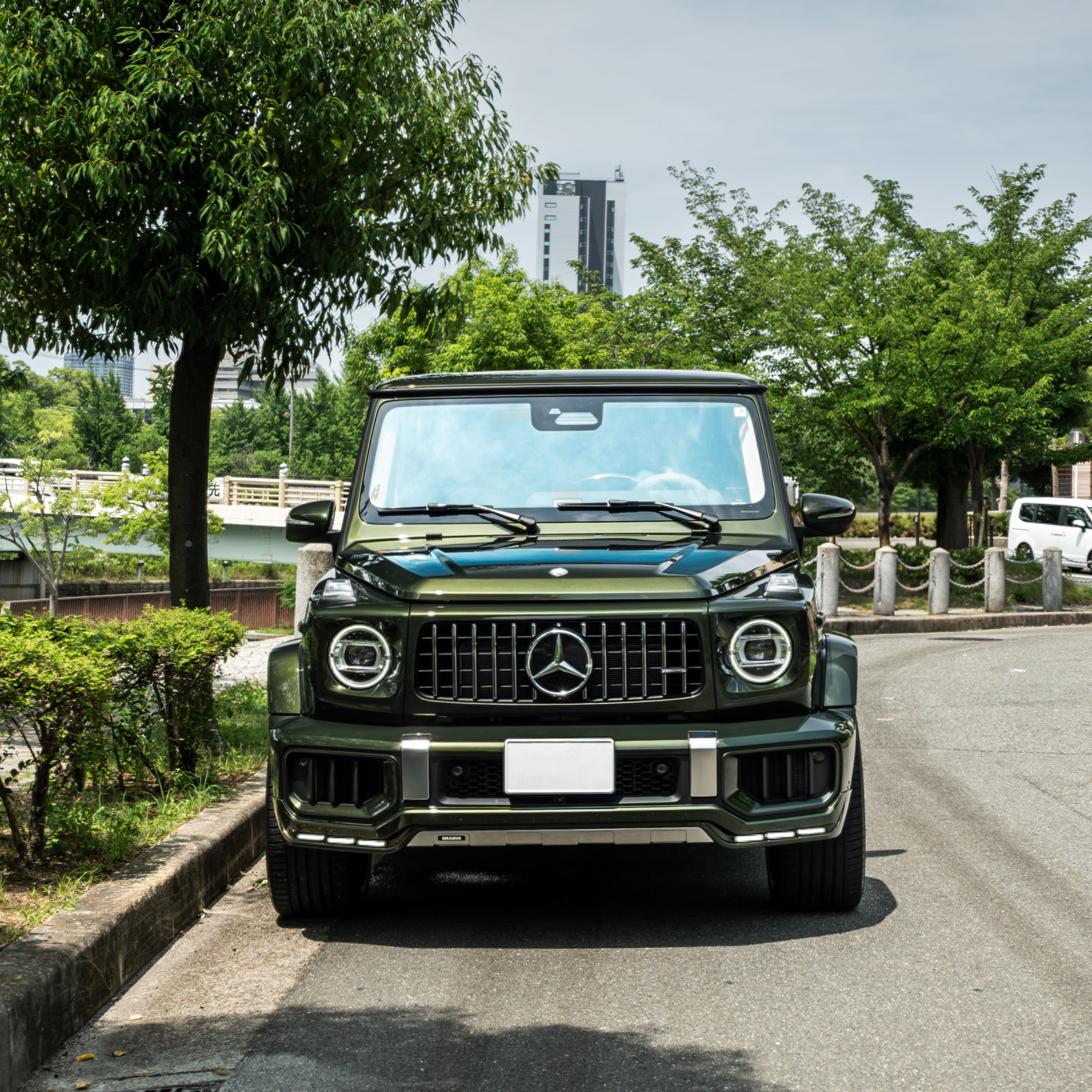 W465 G63 BRABUS ブラバス　フロントスポイラー