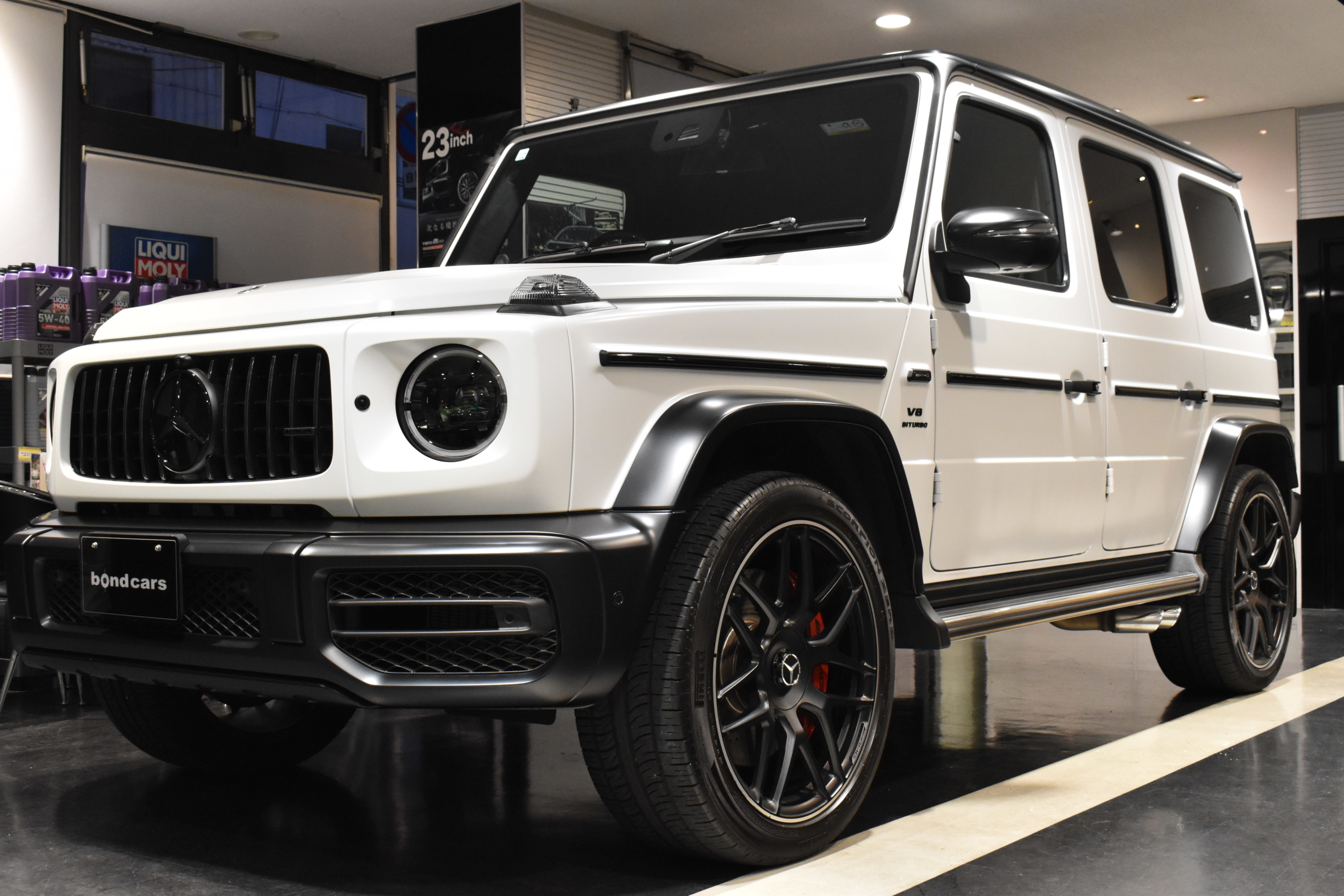 ベンツ　AMG　Gクラス　G63　マグノヒーローエディション　マグノオパリスホワイト　右ハンドル　限定車　ボンド大阪　新規入庫車両
