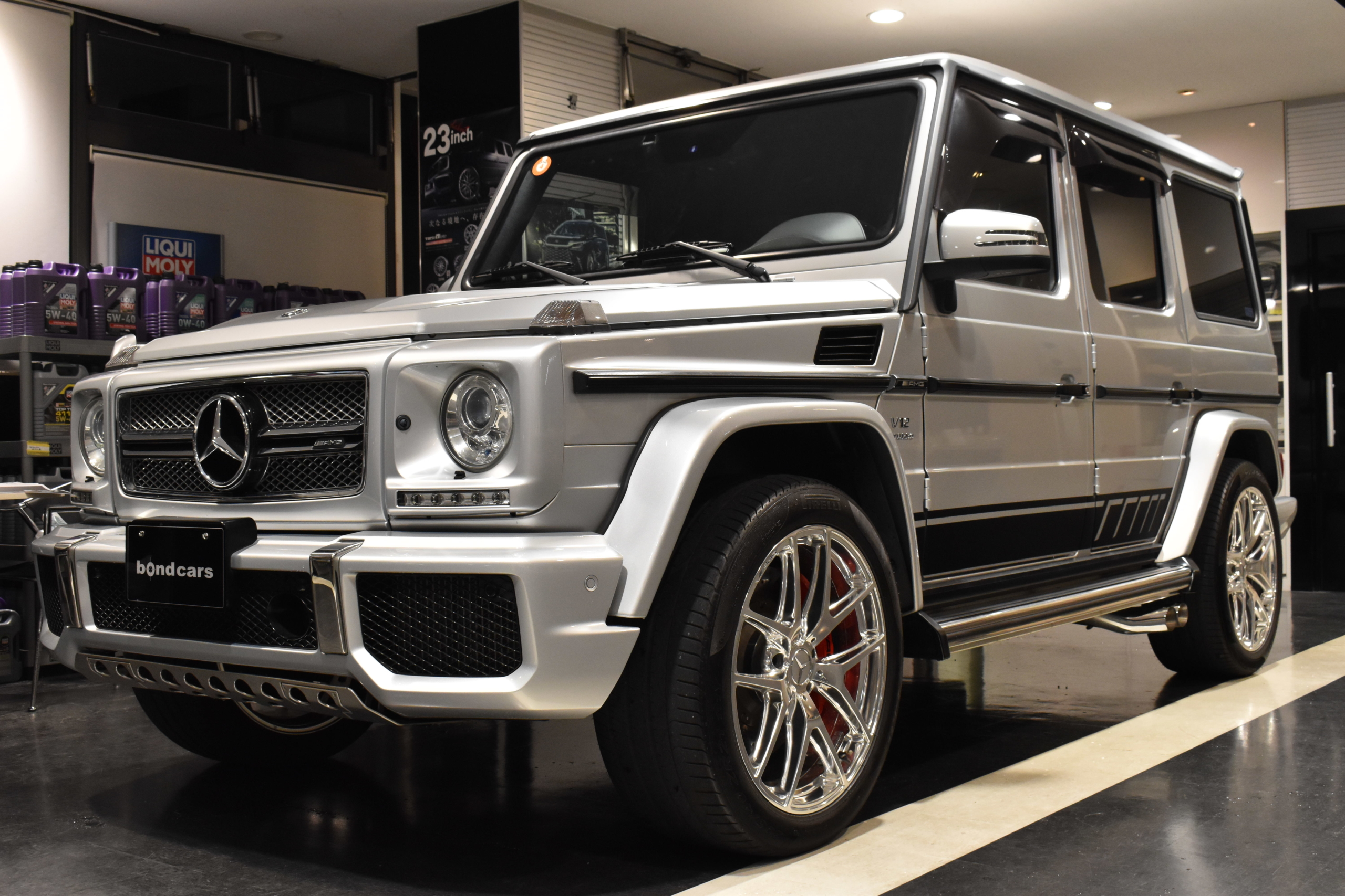 G65 V12エンジン ブラバスマフラー メッキグリル/ホイール IIDサスペンション ED463デカール designoエクスクルーシブインテリアPKG(ダイヤモンドステッチ/designoレザーシート・ダッシュボード