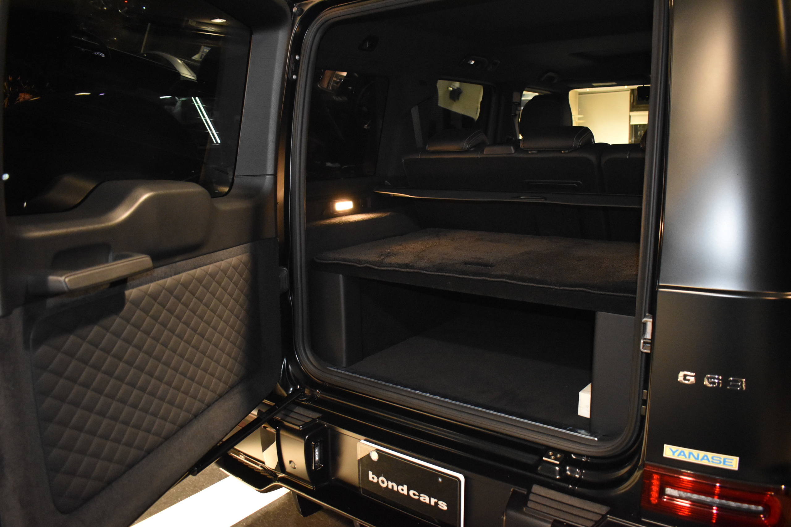 G63　マグノナイトブラック　レザーエクスクルーシブパッケージ　カーボンインテリア　TOPCARエアロ　VOSSEN23AW　電動サイドステップ　低ダストブレーキパッド