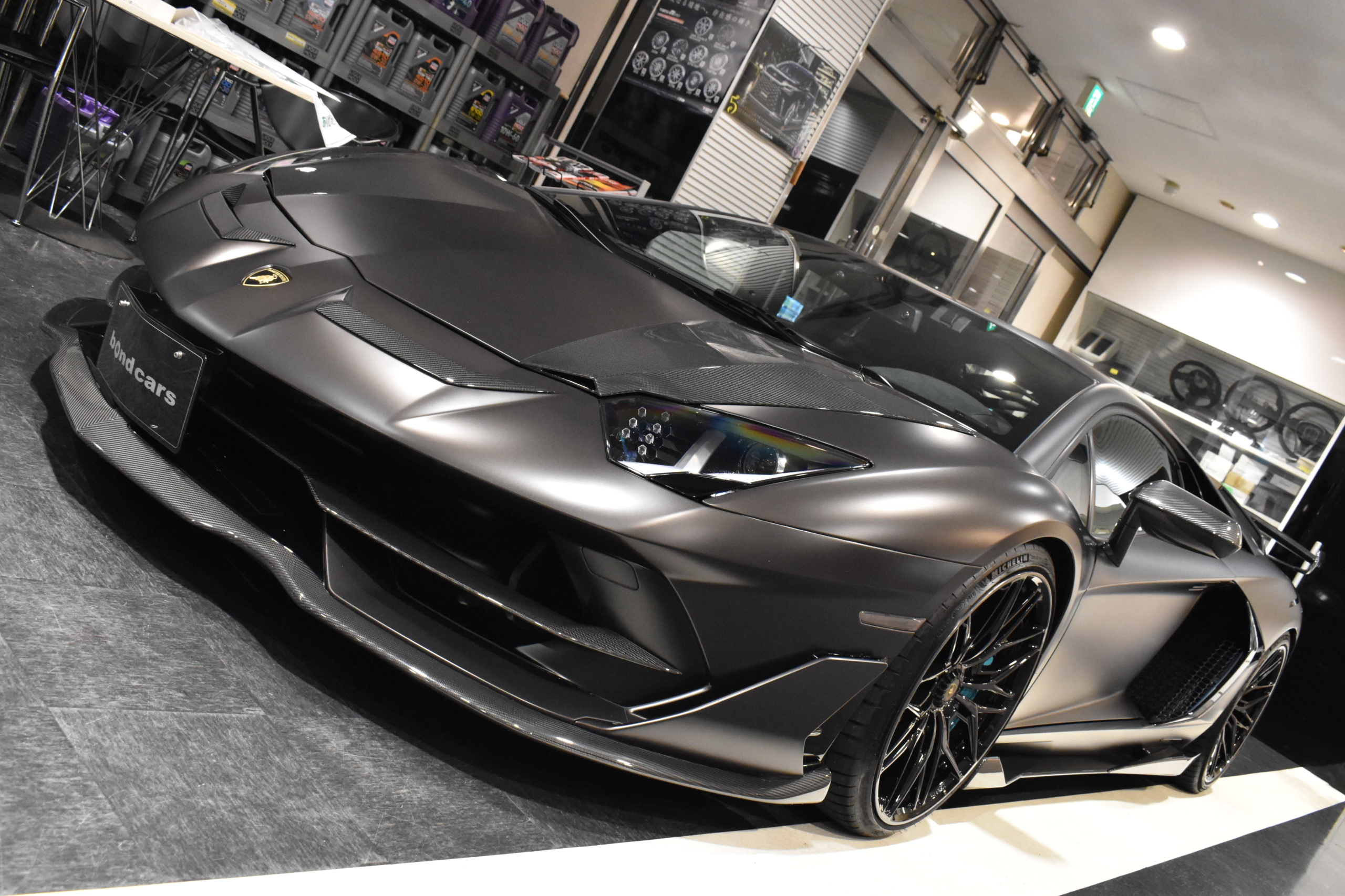 新着入庫車両 ランボルギーニ アヴェンタドール SVJ NOVITEC ANRKY ロベルタカップ ボンドカーズ ボンド大阪 ボンドグループ