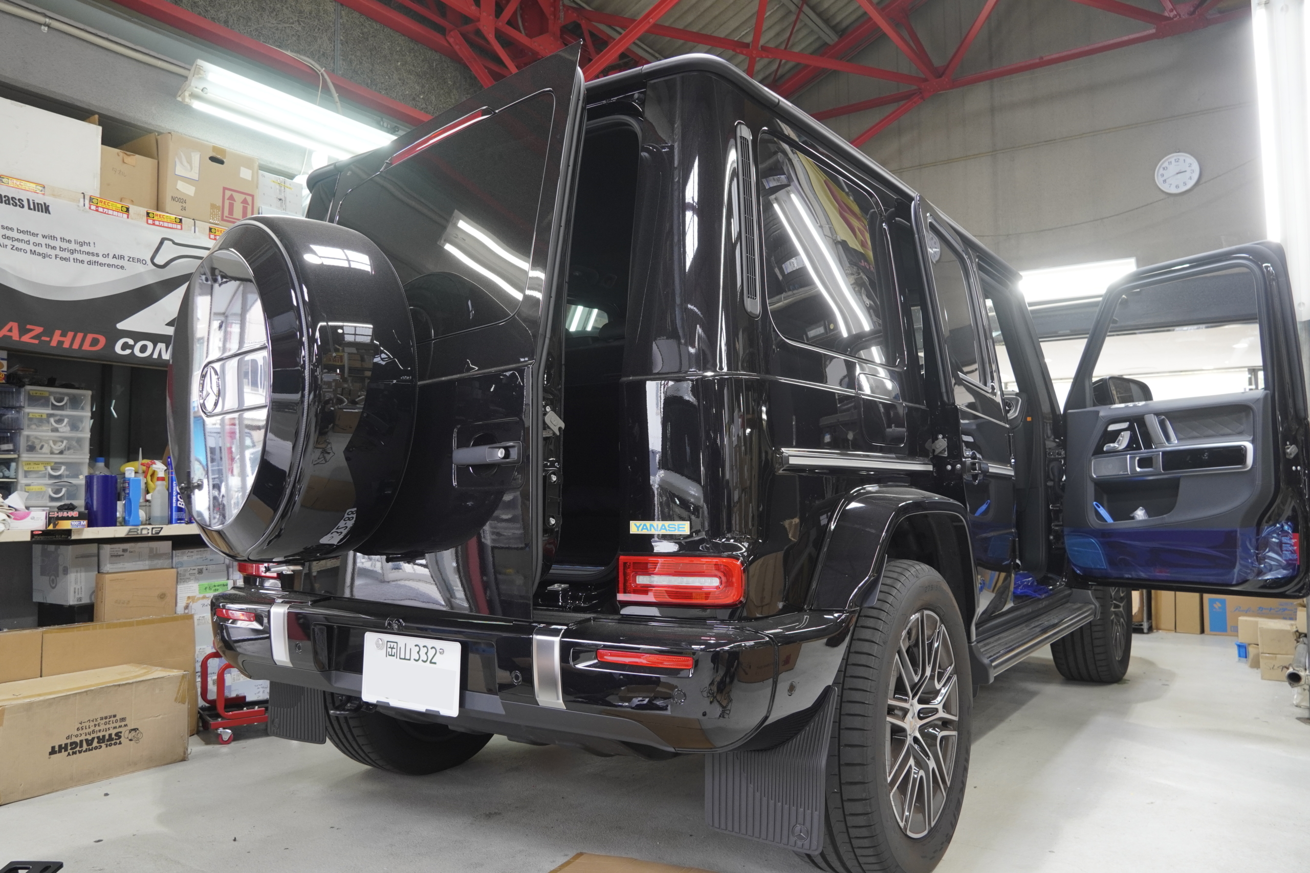 W465 W463A G63 G450d Gクラス　電動サイドステップ　カスタム