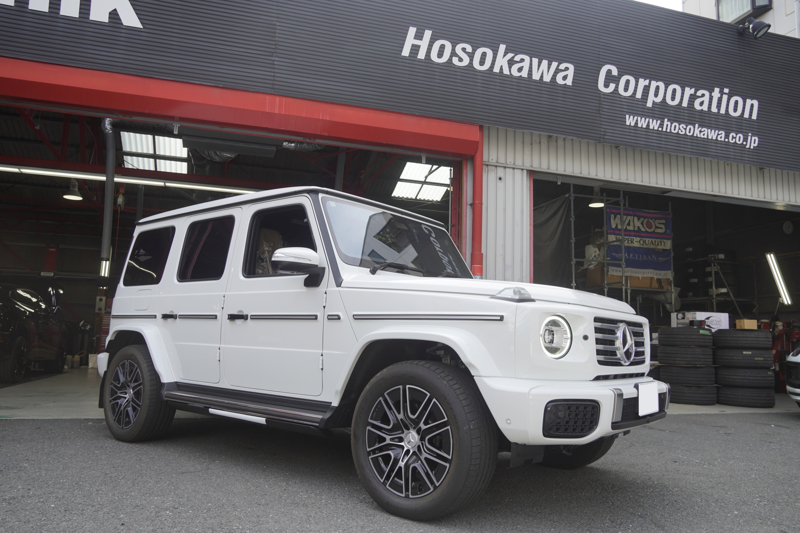 W465 W463A G63 G450d Gクラス　電動サイドステップ　カスタム