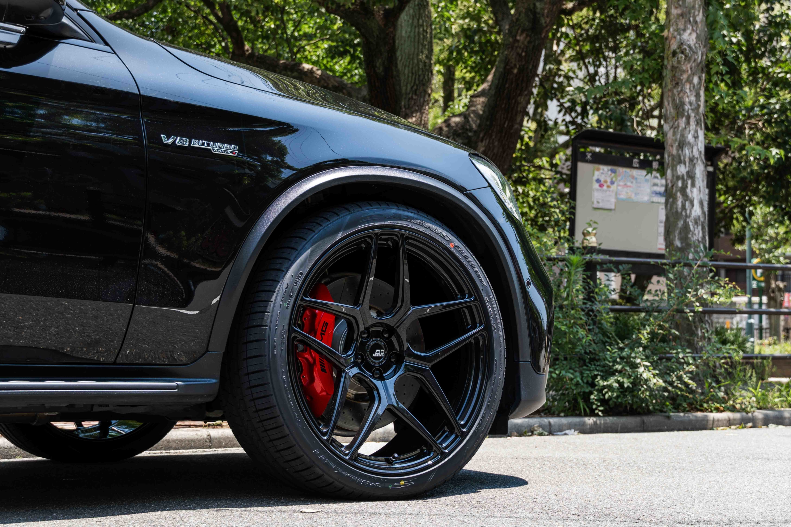 X253 GLC63 BCforged 22インチ ホイール交換 カスタム