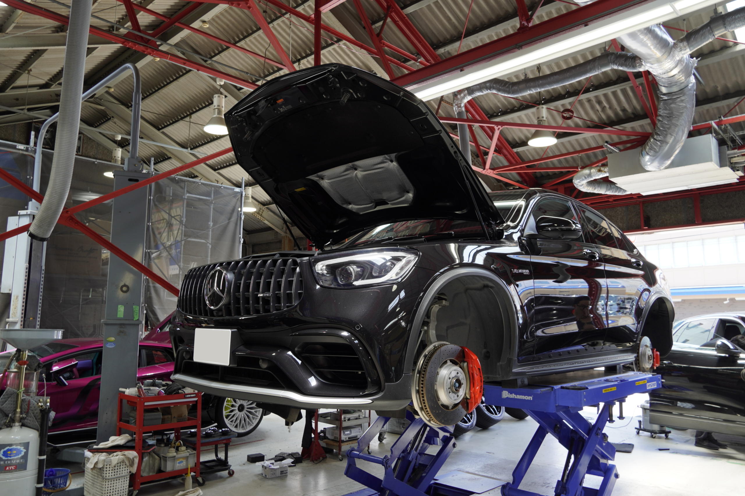 X253 GLC63 BCforged 22インチ ホイール交換 カスタム