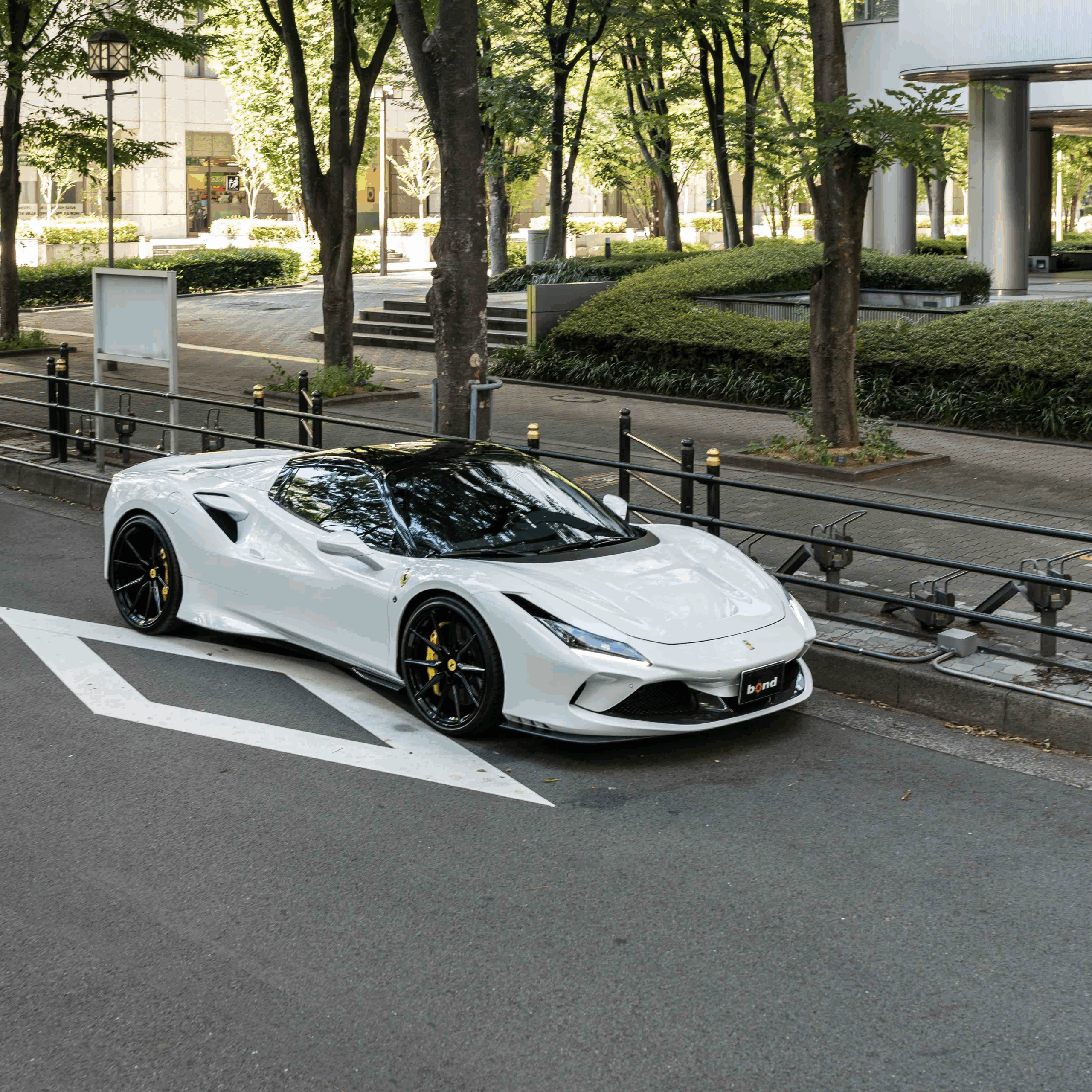 フェラーリF8 VOSSEN 鍛造ホイール ラッピング カスタム
