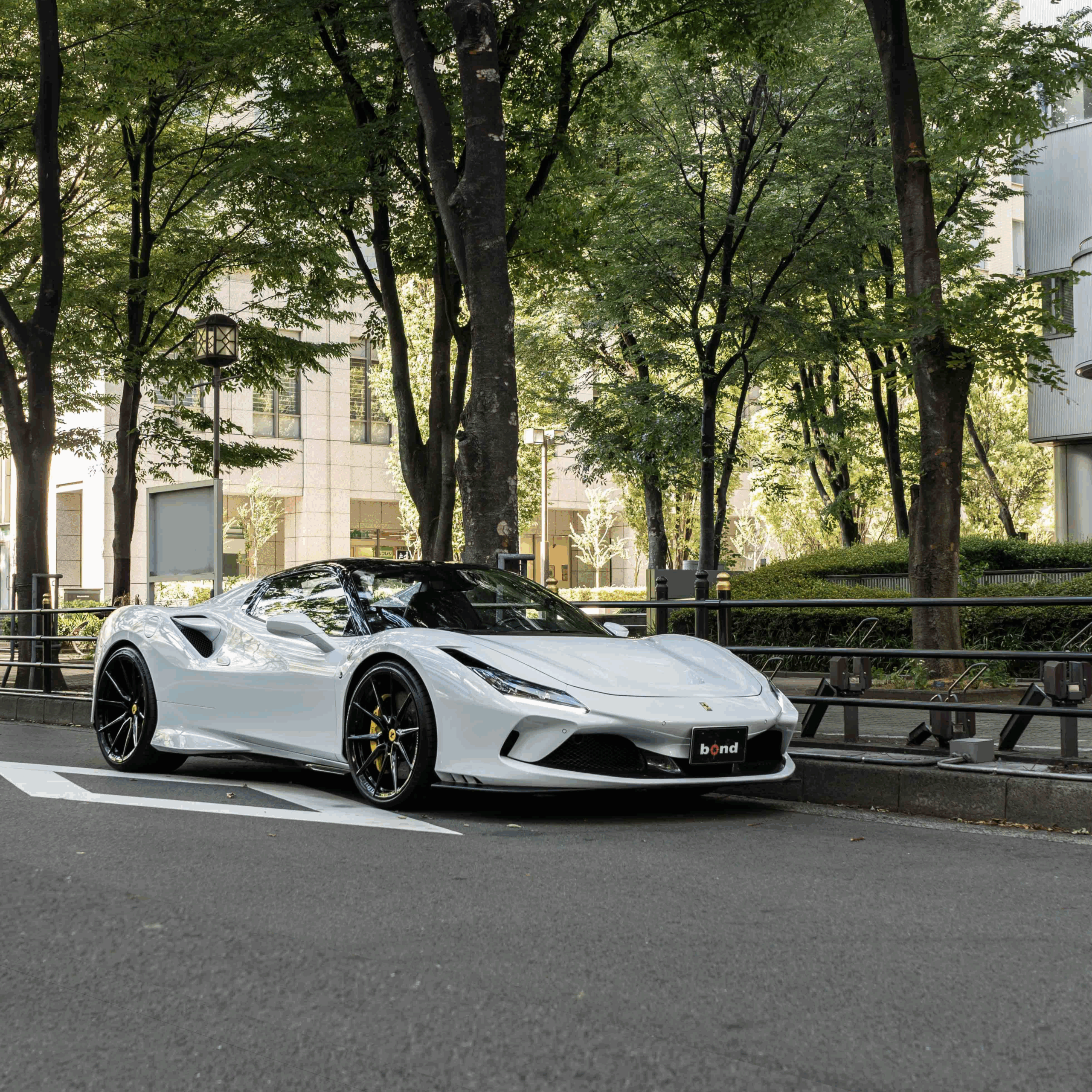 フェラーリF8 VOSSEN 鍛造ホイール ラッピング カスタム