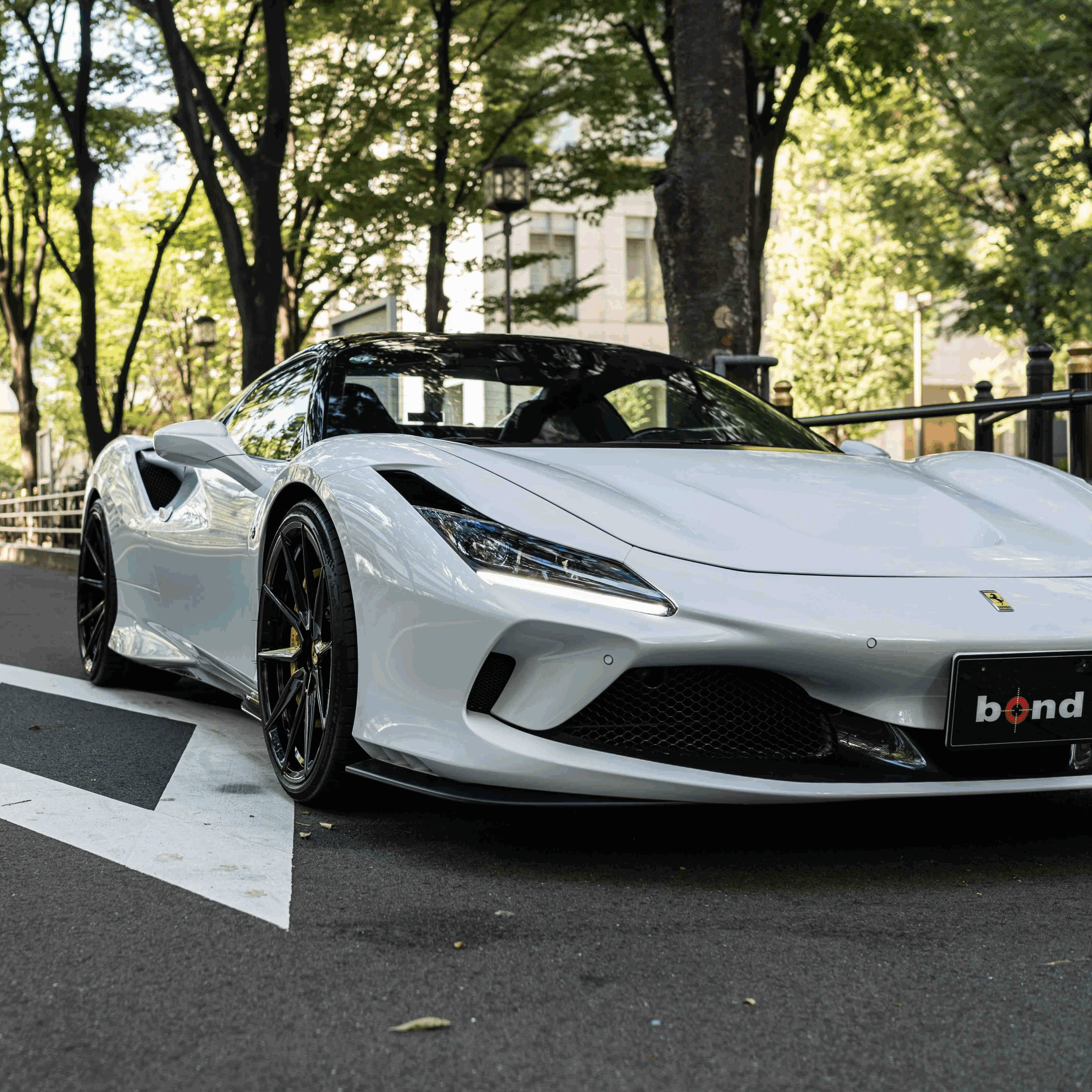 フェラーリF8 VOSSEN 鍛造ホイール ラッピング カスタム