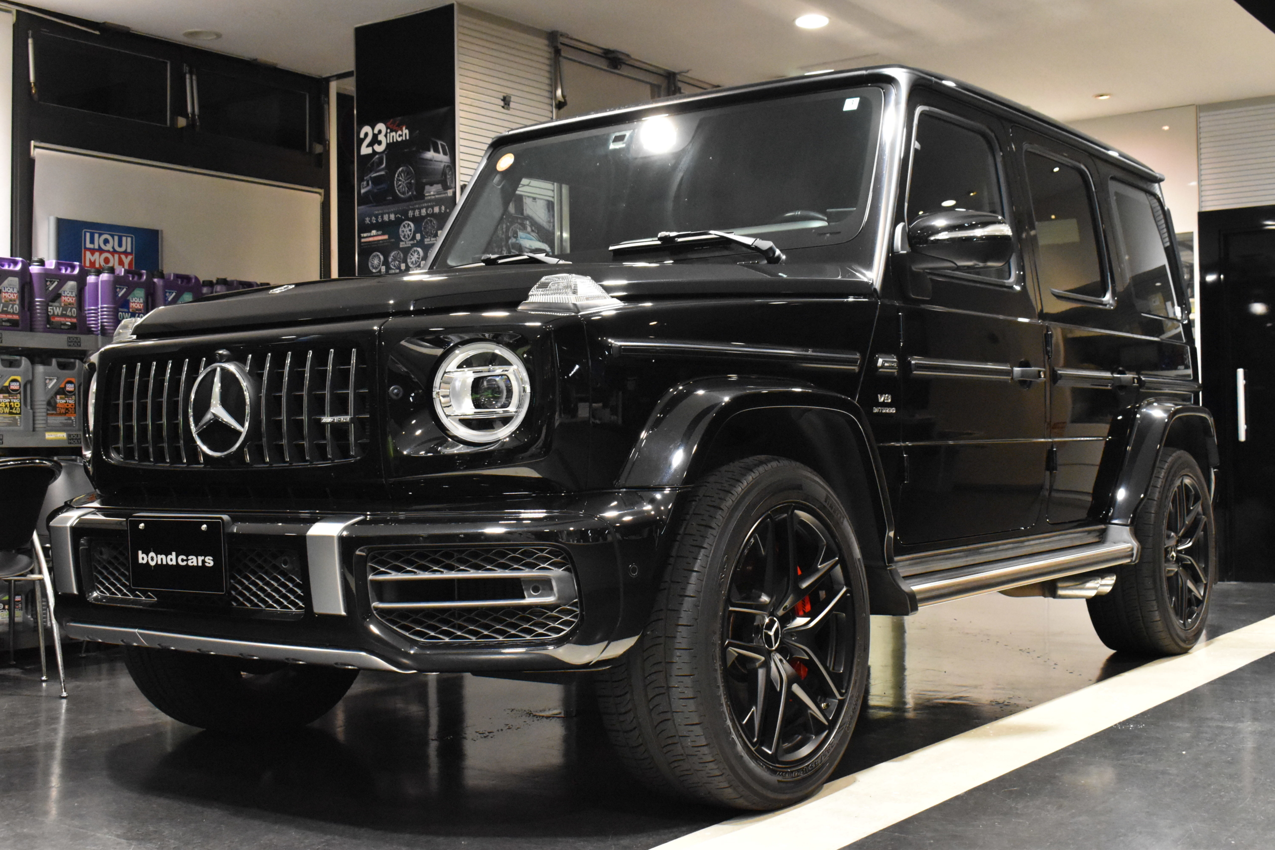 ディーラー車 ワンオーナー 左ハンドル 赤革シート G manufakturプログラムプラス オブシディアンブラック シートヒータープラス/ベンチレーション レーダー&ドラレコ