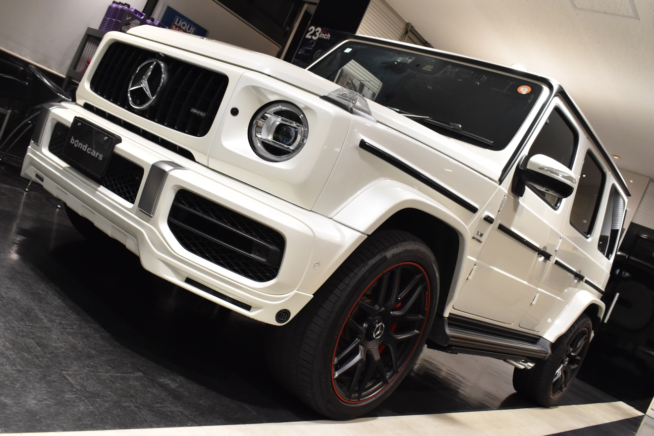Mベンツ　AMG　G63　ブラバスリップ　エディション22インチAW　電動サイドステップ　NEWPRICE　ボンド大阪　ボンドカーズ　ボンドグループ