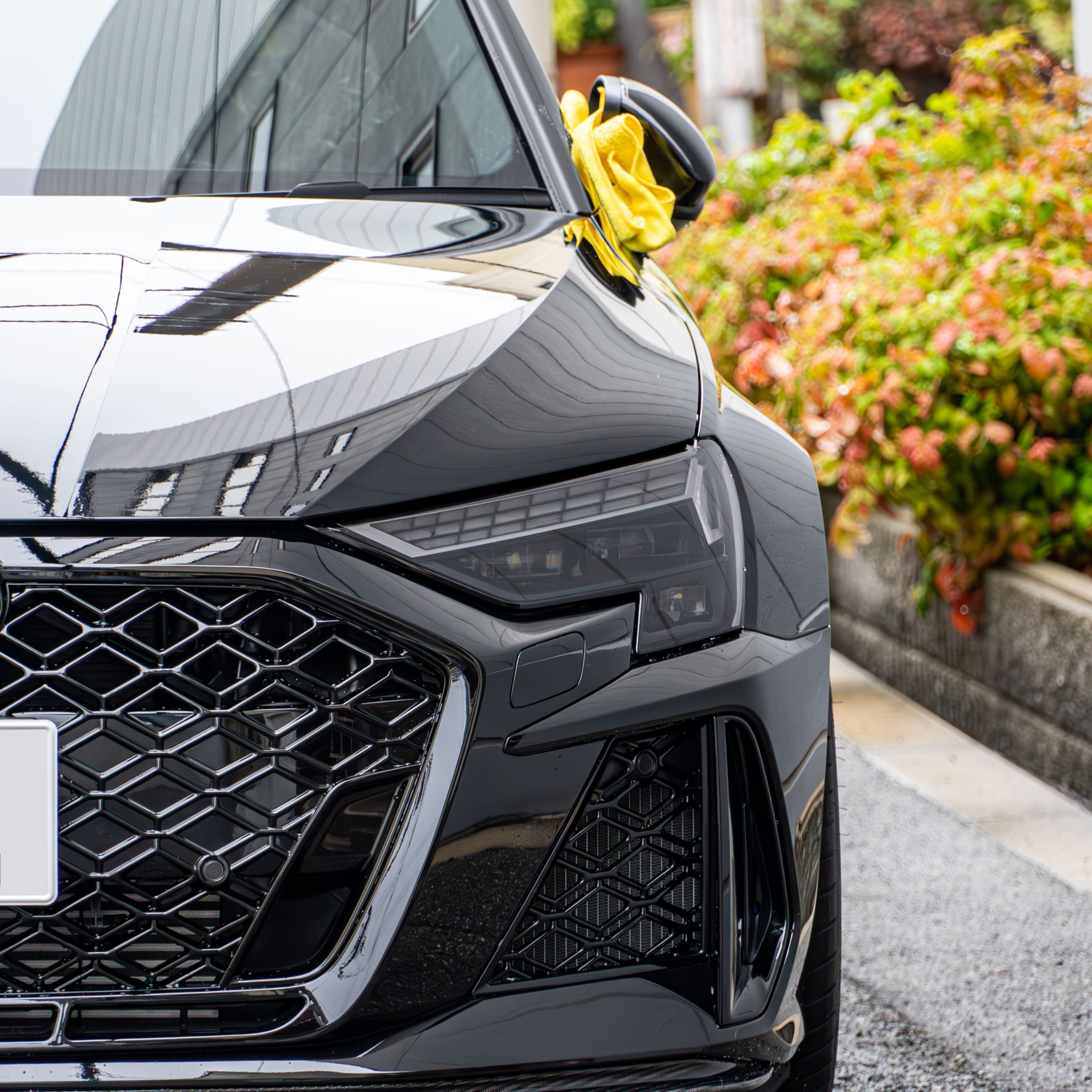 AUDI RS3 8Y 後期 sedan×KW HAS・スペーサー・add Performance・STEK・煌コーティング・カーボンパーツetc. ボンド大阪