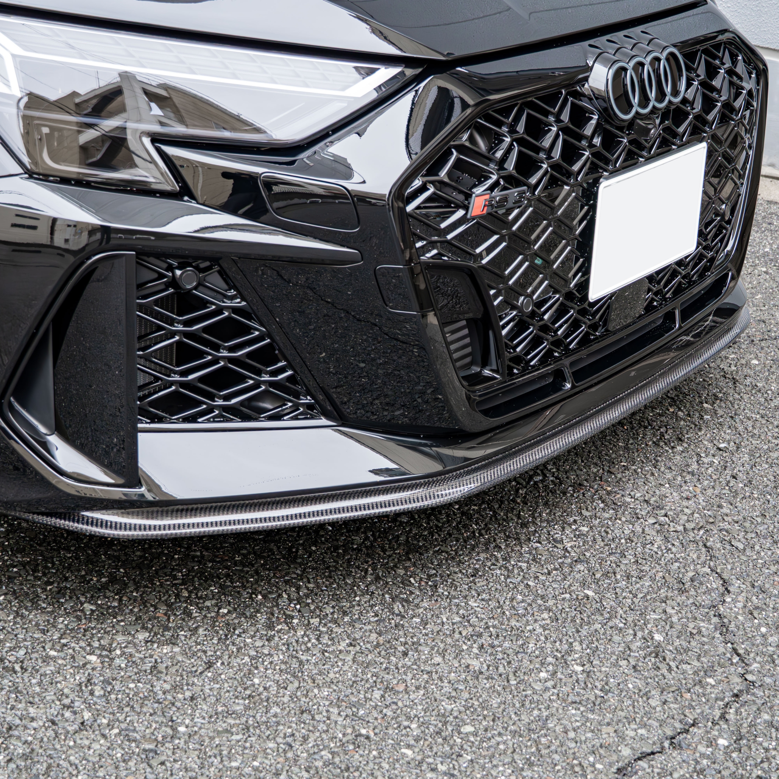 AUDI RS3 8Y 後期 sedan×KW HAS・スペーサー・add Performance・STEK・煌コーティング・カーボンパーツetc. ボンド大阪