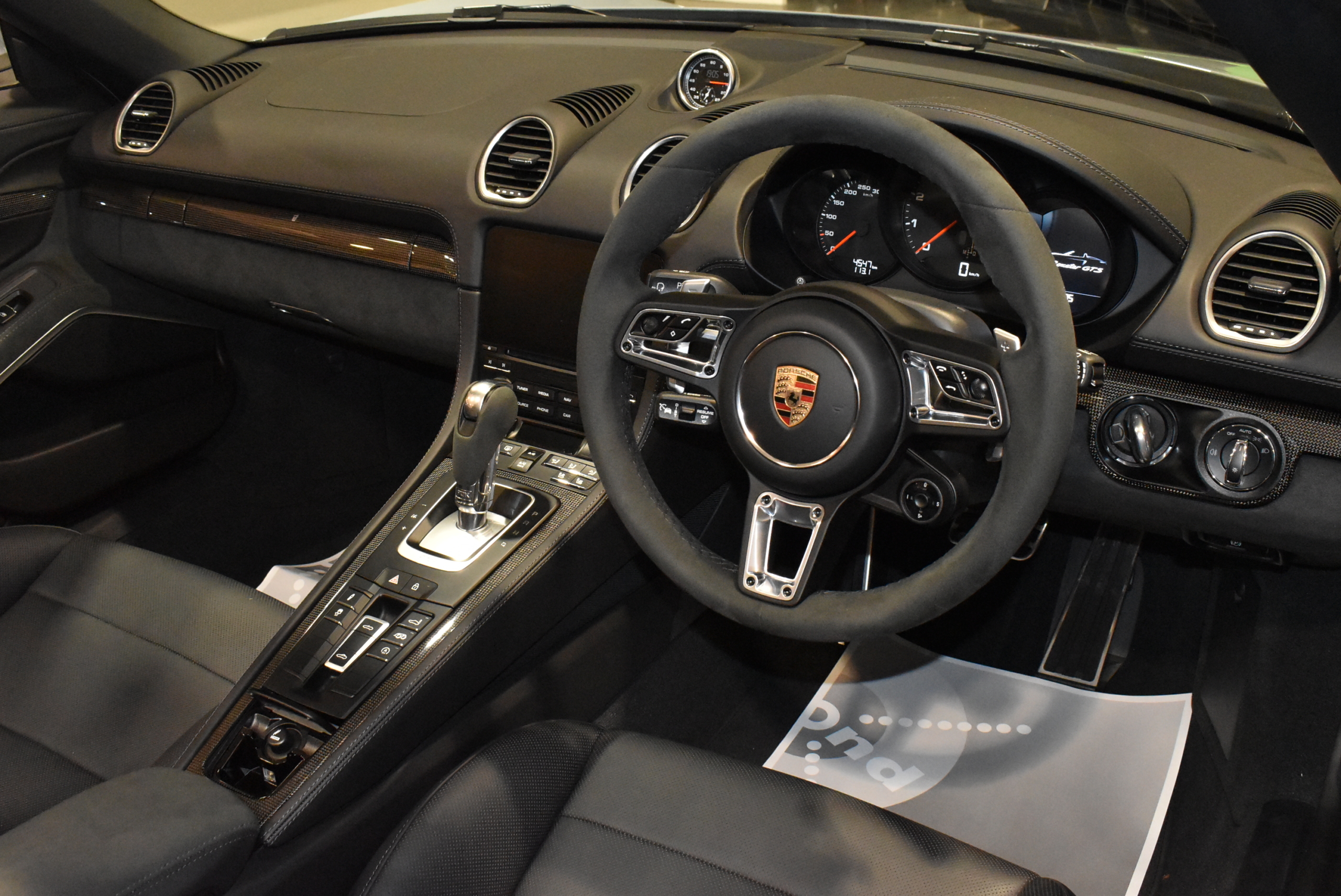 718 Boxster GTS4.0 アークティックグレー 右H スポクロ スポエグ ACC PDLS+LEDヘッドライト カーボンインテリアPKG Race-Tex インテリアレザーアイテム シートベンチレーション