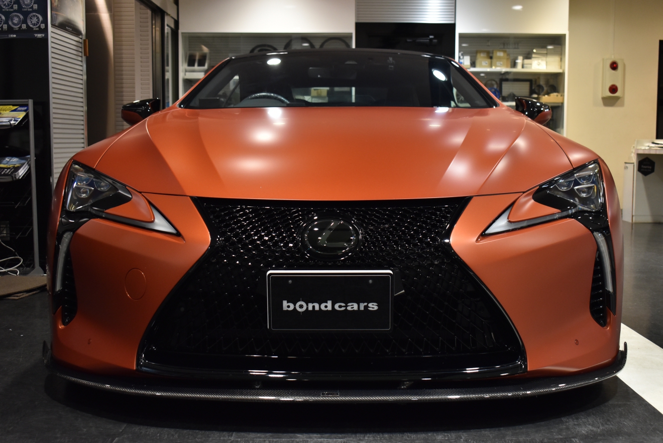 レクサス　LC　コンバーチブル　V8　BCフォージド　ロベルタカップ　フルステルス　プロテクションフィルム　エイムゲイン　ボンド大阪　新着入庫車両　ボンドカーズ　ボンドグループ
