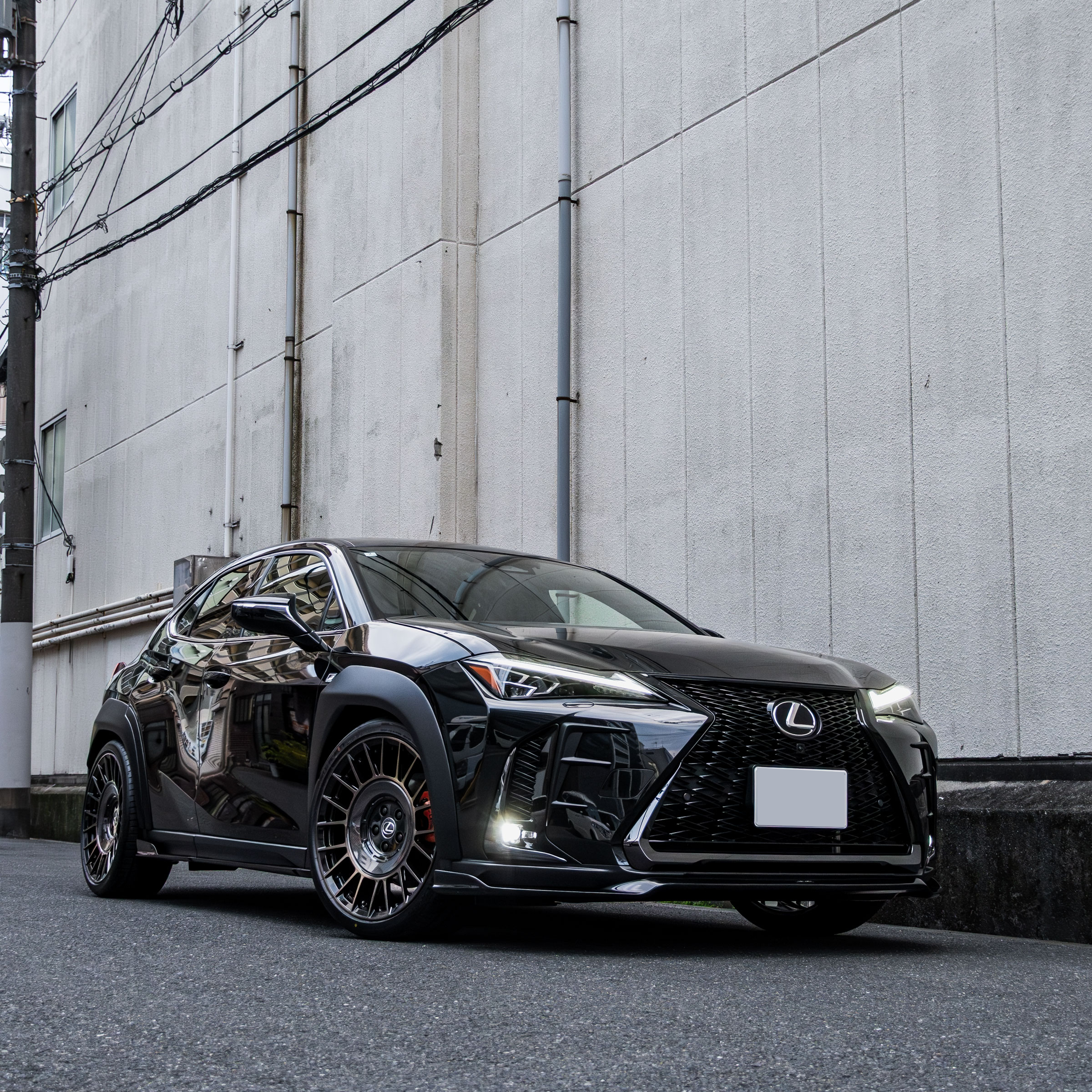 レクサス UX アーティシャンスピリッツ フルエアロ BCforged カスタム