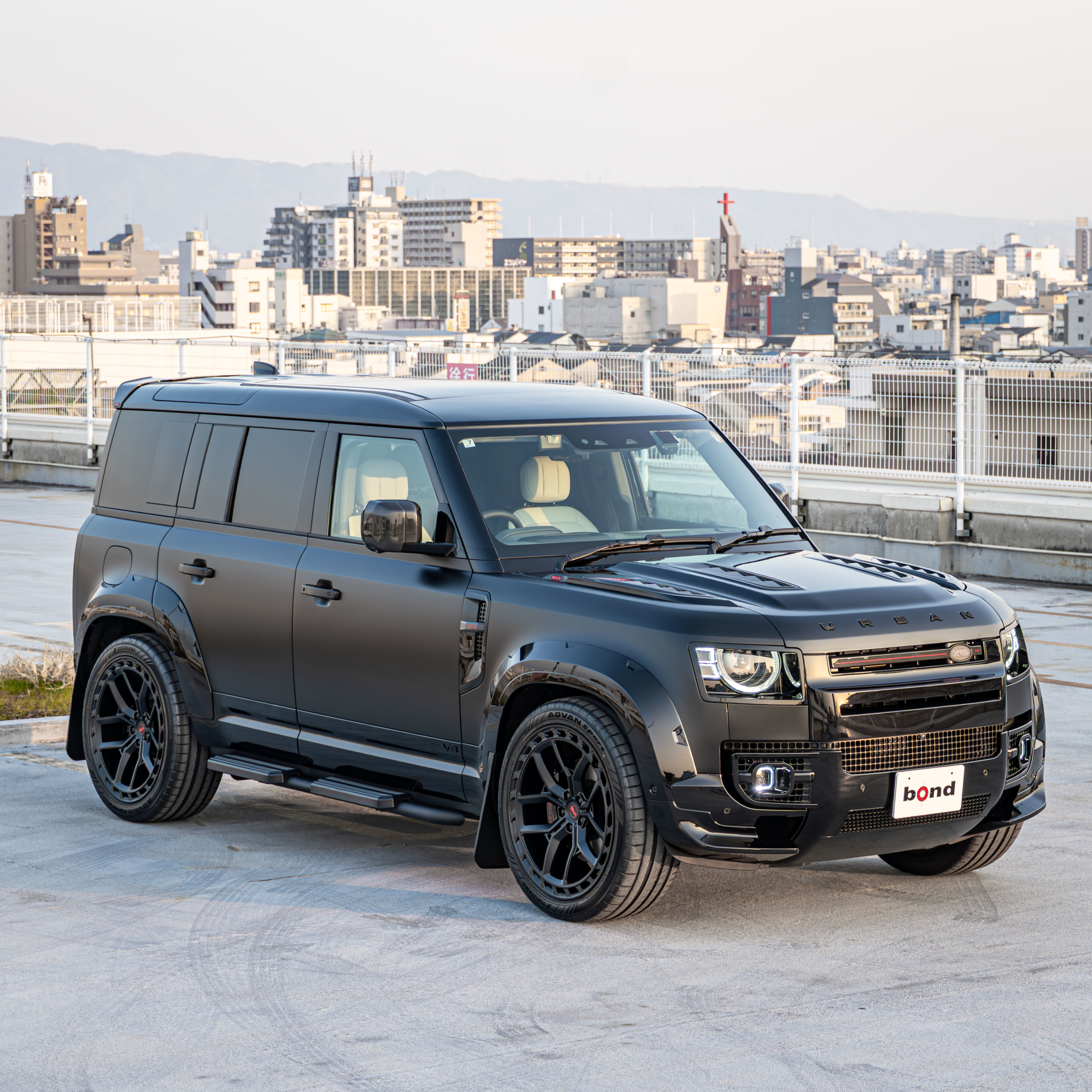 LAND ROVER DIFENDER110×URBAN AUTOMOTIVE XRS kit・INOZETEK PPF ボンド大阪