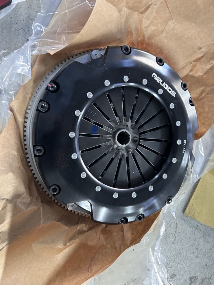 ミニ R56 R59 ARUGOS クラッチ交換 レリーズフォーク破損