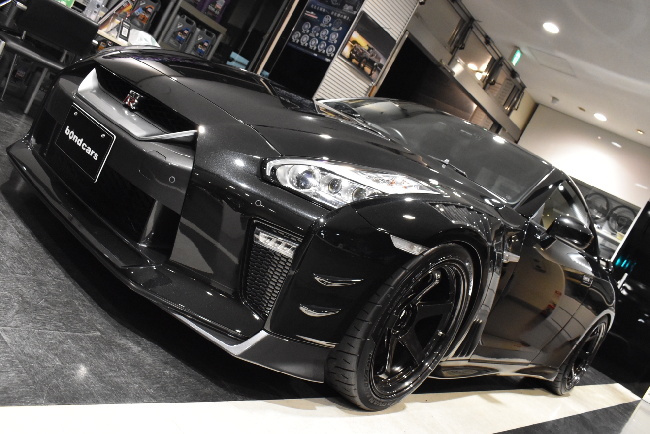 日産　GT-R　R35　カスタム車両　TOPSECRET　ADVANRACING　アラゴスタ車高調　新着入庫車両　bond大阪　ボンドカーズ　ボンドグループ
