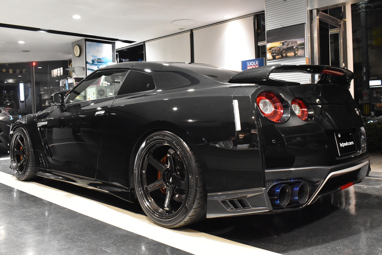 日産　GT-R　R35　カスタム車両　TOPSECRET　ADVANRACING　アラゴスタ車高調　新着入庫車両　bond大阪　ボンドカーズ　ボンドグループ